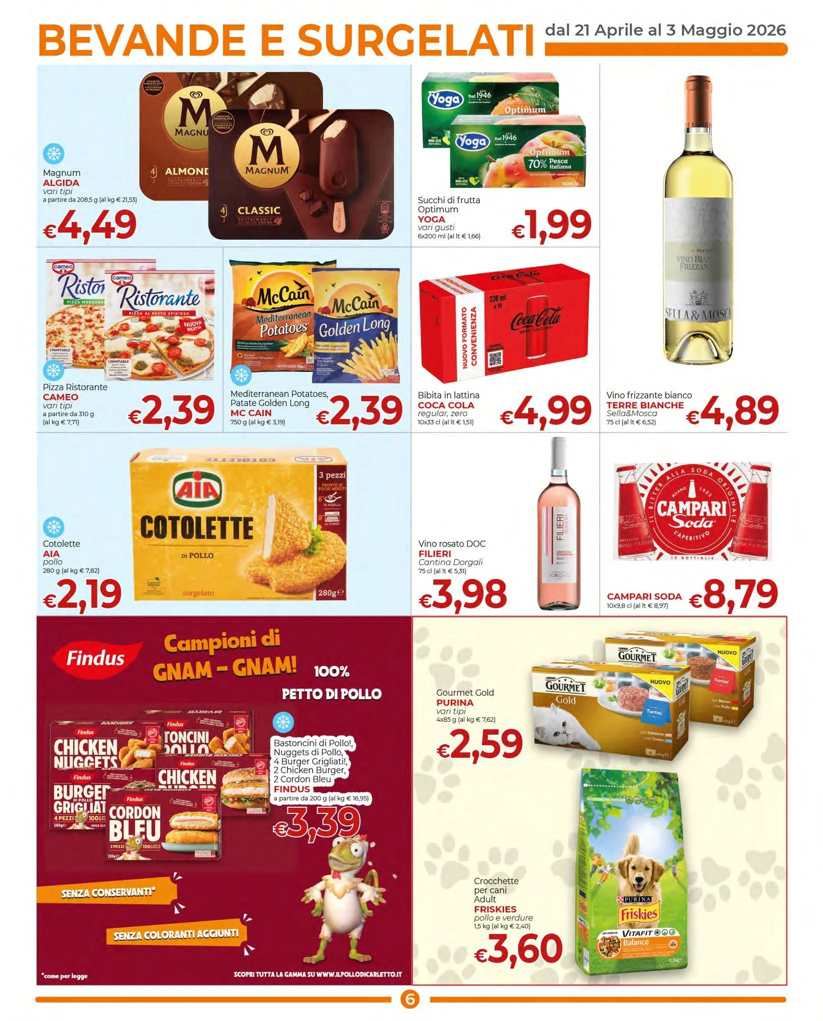 Volantini Supermercati Nonna Isa da 21 aprile a 3 maggio di 2026 - Pagina del volantino 6