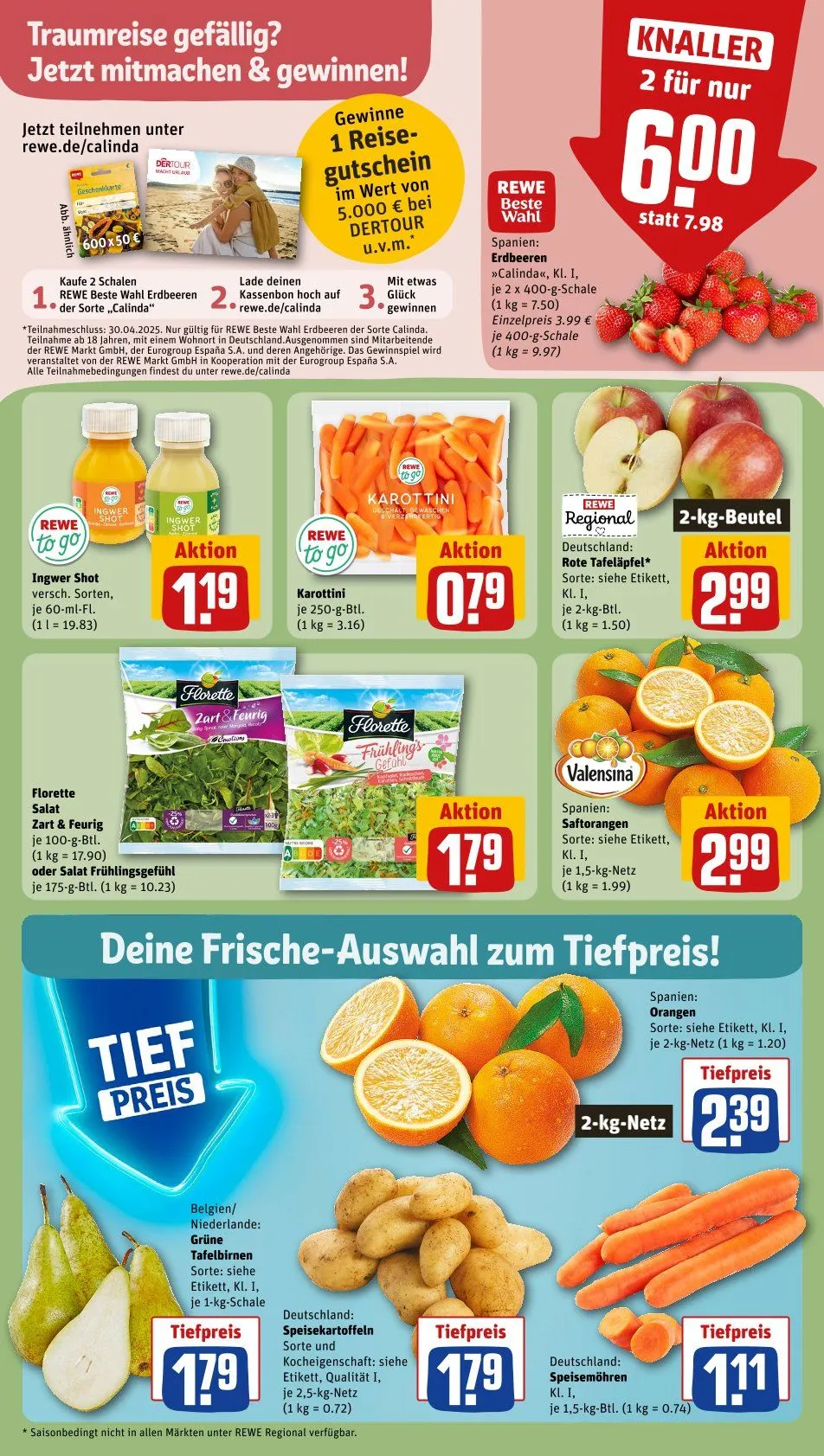 REWE Prospket von 25. März bis 30. März 2025 - Prospekt seite 6