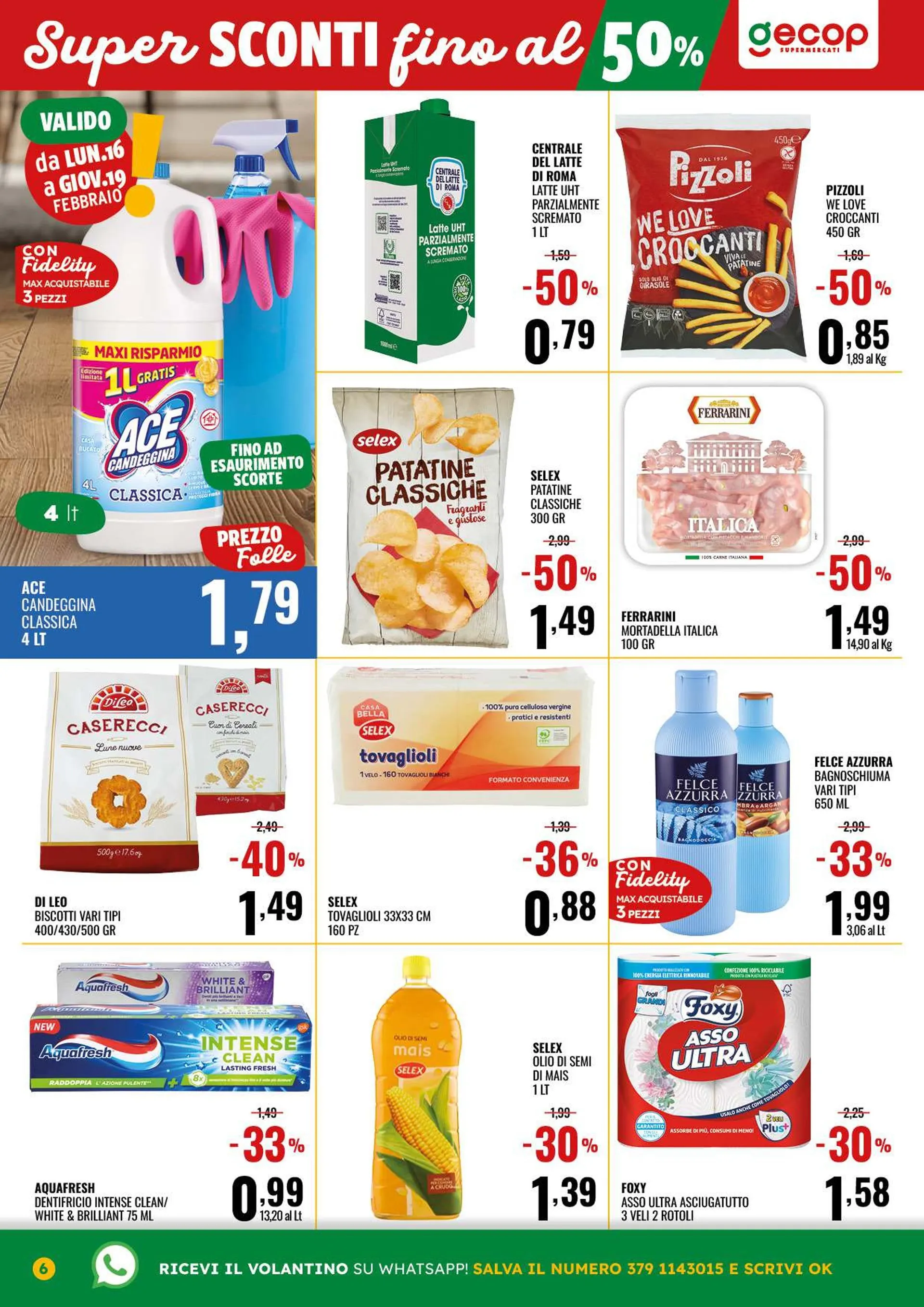 Volantini Gecop da 9 febbraio a 22 febbraio di 2026 - Pagina del volantino 6