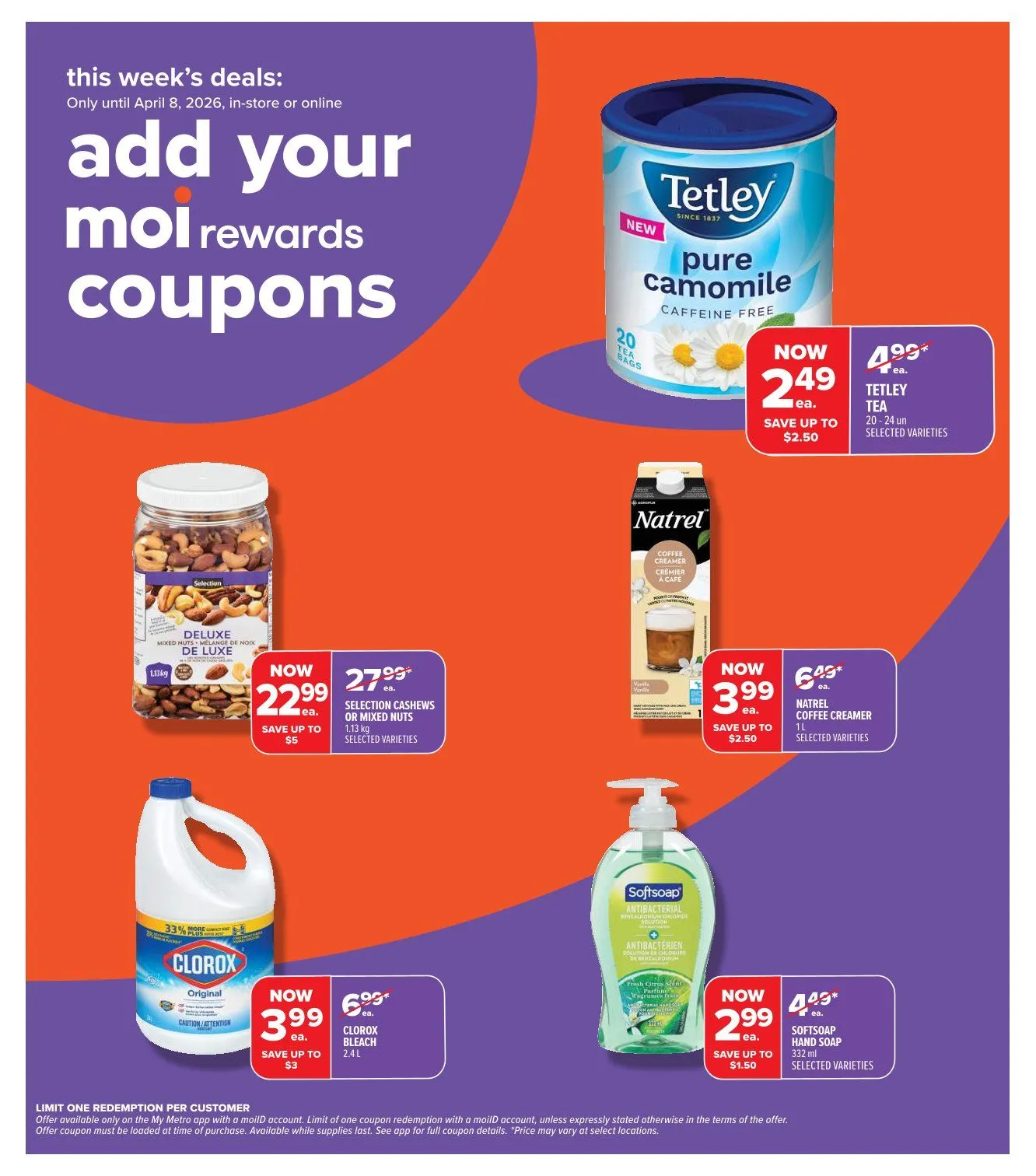 Metro weekly ads from April 2 to April 8 2026 - flyer page 6