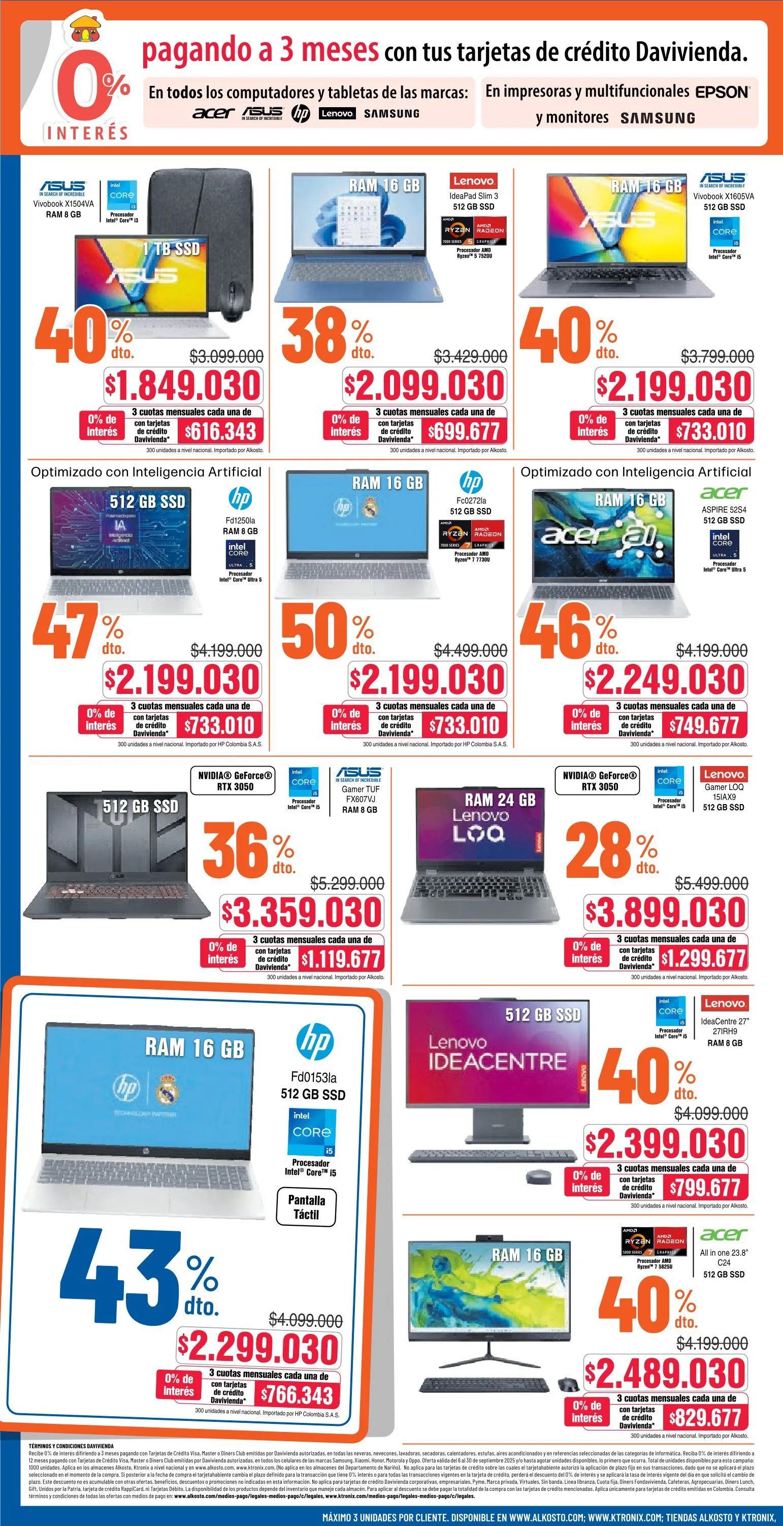 Catalogo de Conoce las últimas ofertas de Alkosto 6 de septiembre al 17 de septiembre 2025 - Pag 6