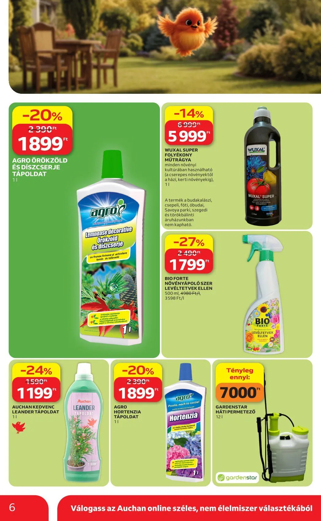 Katalógus  Auchan április 16.-tól május 14.-ig 2026. - Oldal 6