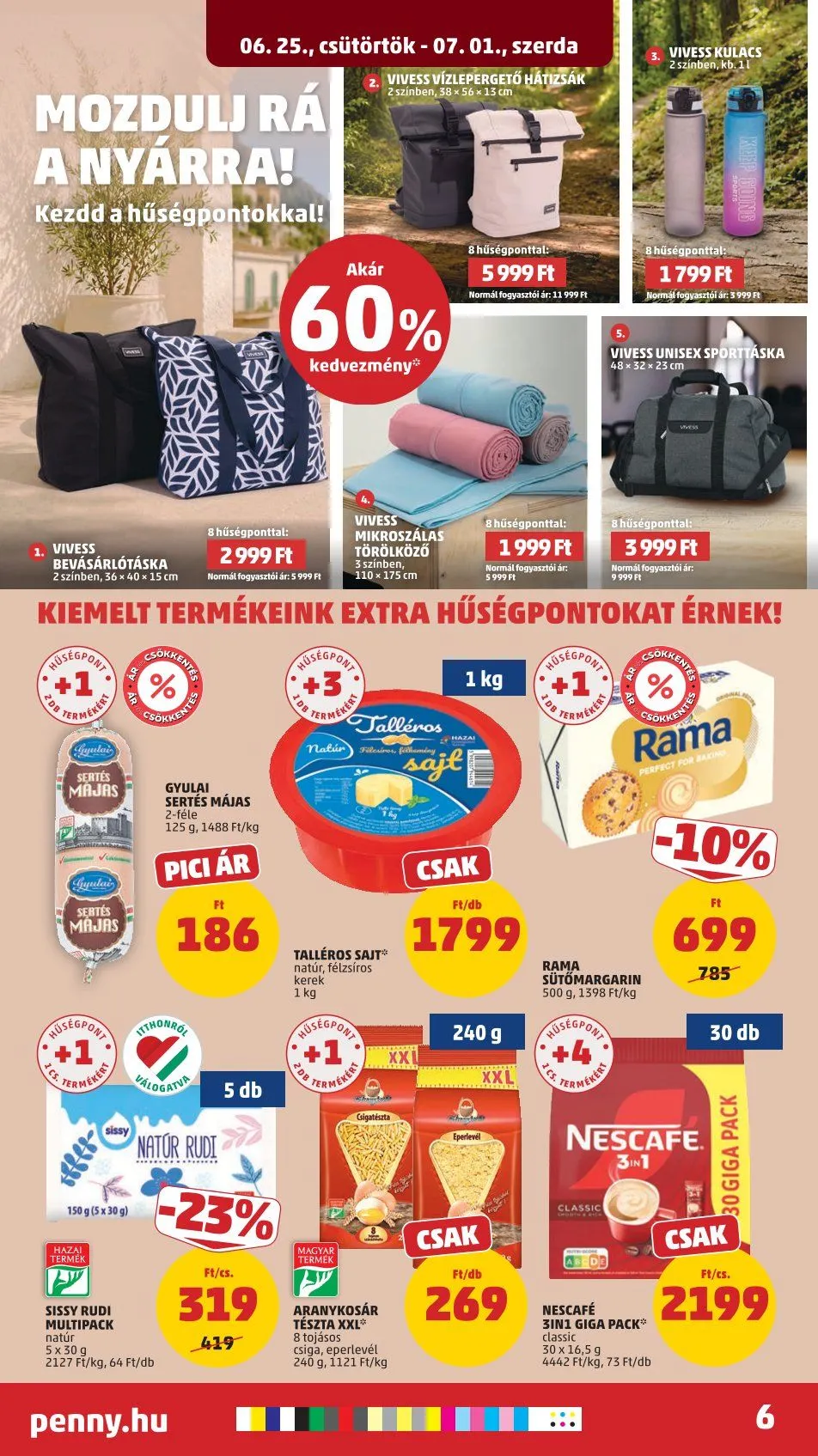Katalógus  Penny Market legfrissebb ajánlatai június 25.-tól július 1.-ig 2026. - Oldal 6