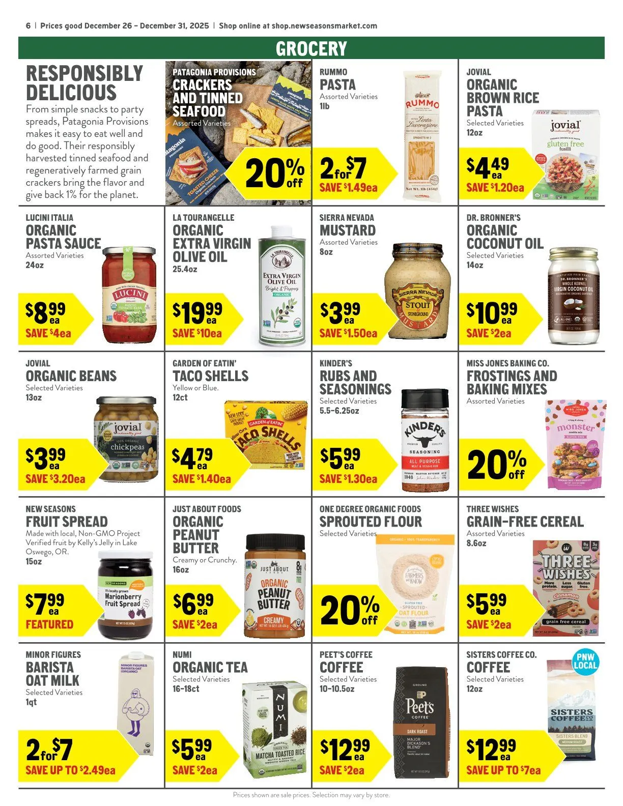 Weekly ad New Seasons Market Sales from December 26 to December 31 2025 - Page 6