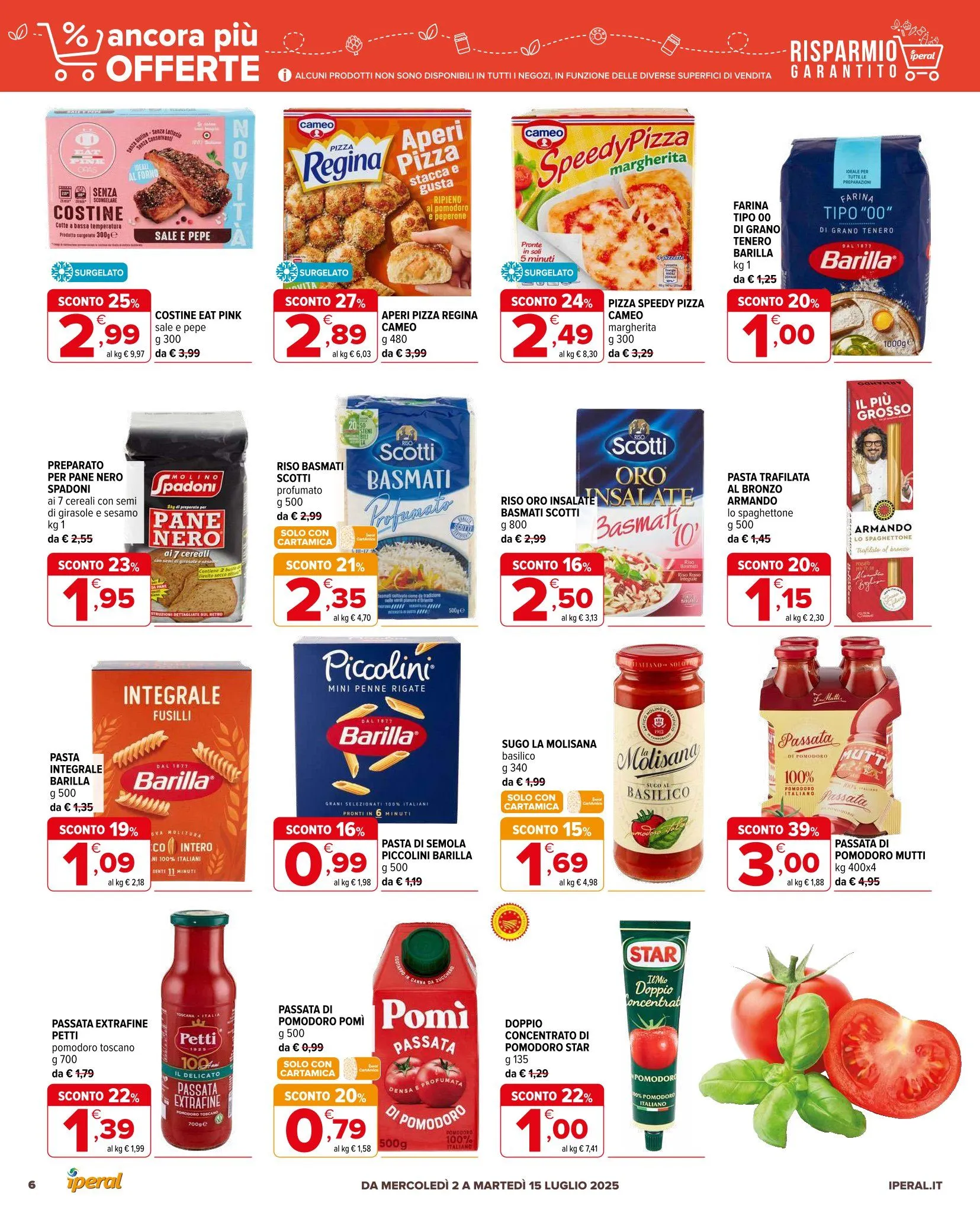 Volantino Iperal da 2 luglio a 15 luglio di 2025 - Pagina del volantino 6