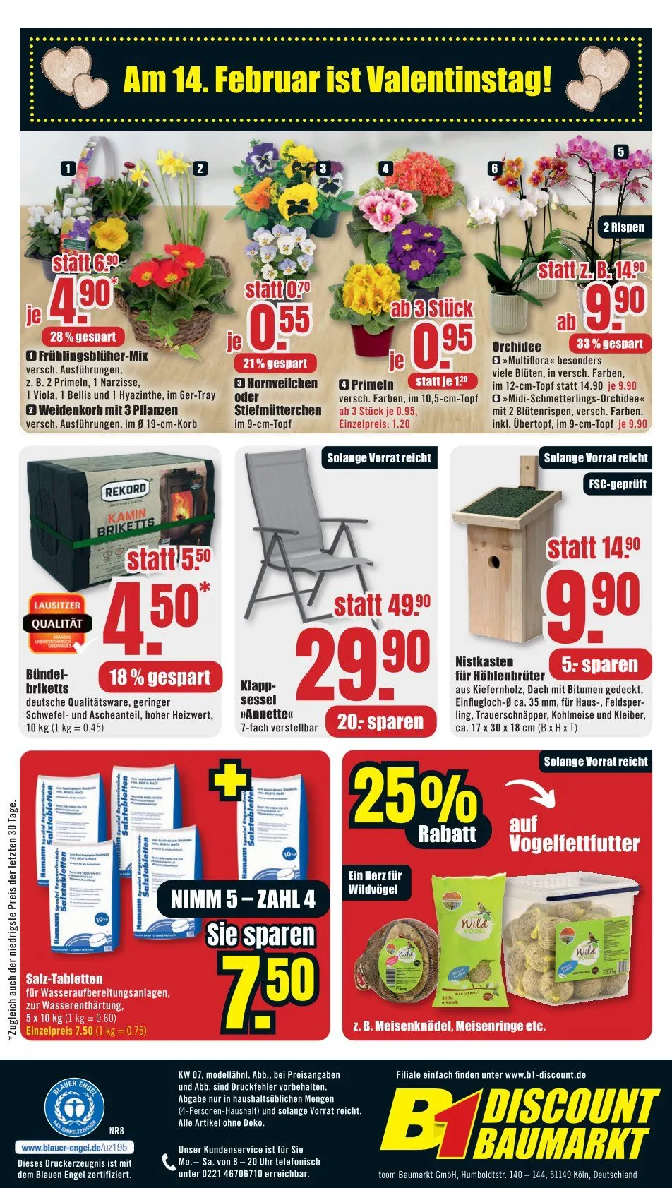 B1 Discount Baumarkt Prospekte von 7. Februar bis 13. Februar 2026 - Prospekt seite 6