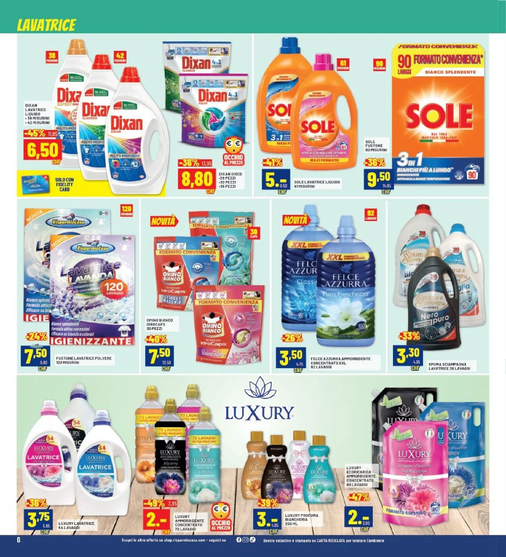 Risparmio Casa Volantino da 1 ottobre a 18 ottobre di 2025 - Pagina del volantino 6