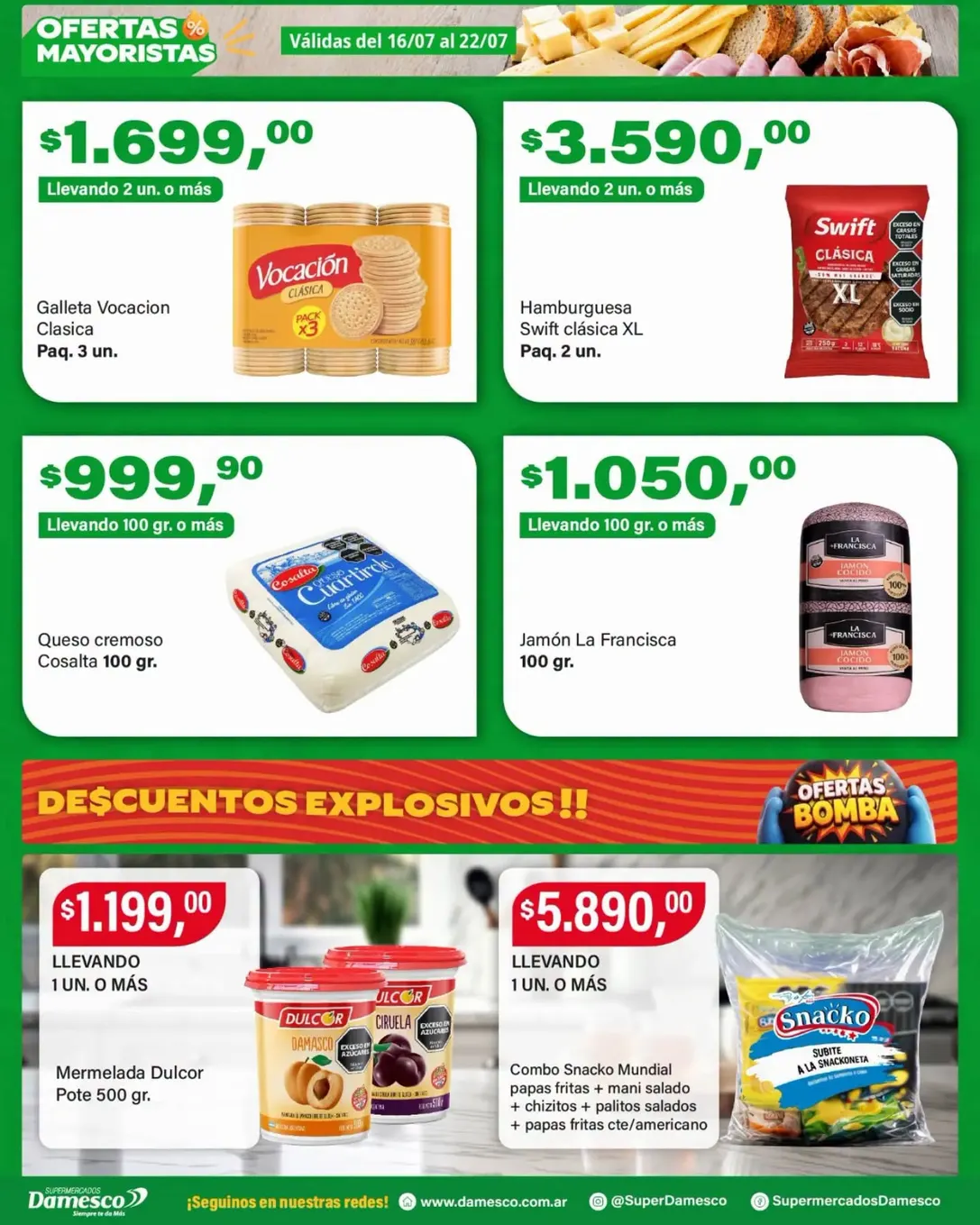 Ofertas de Ofertas Damesco 16 de julio al 22 de julio 2026 - Página 6 del catálogo