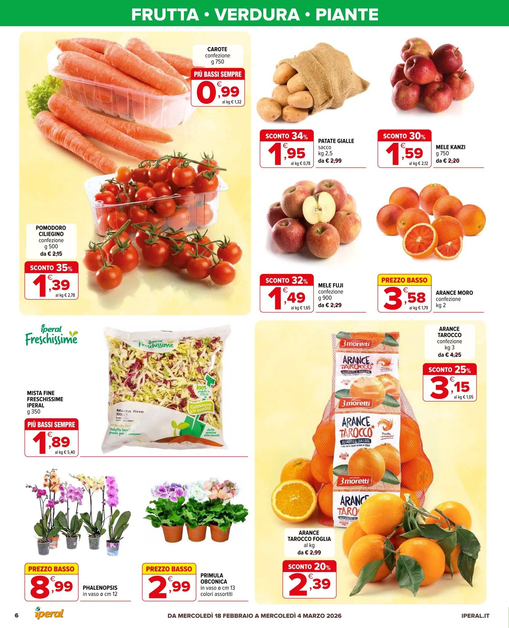 Iperal Volantino da 18 febbraio a 4 marzo di 2026 - Pagina del volantino 6