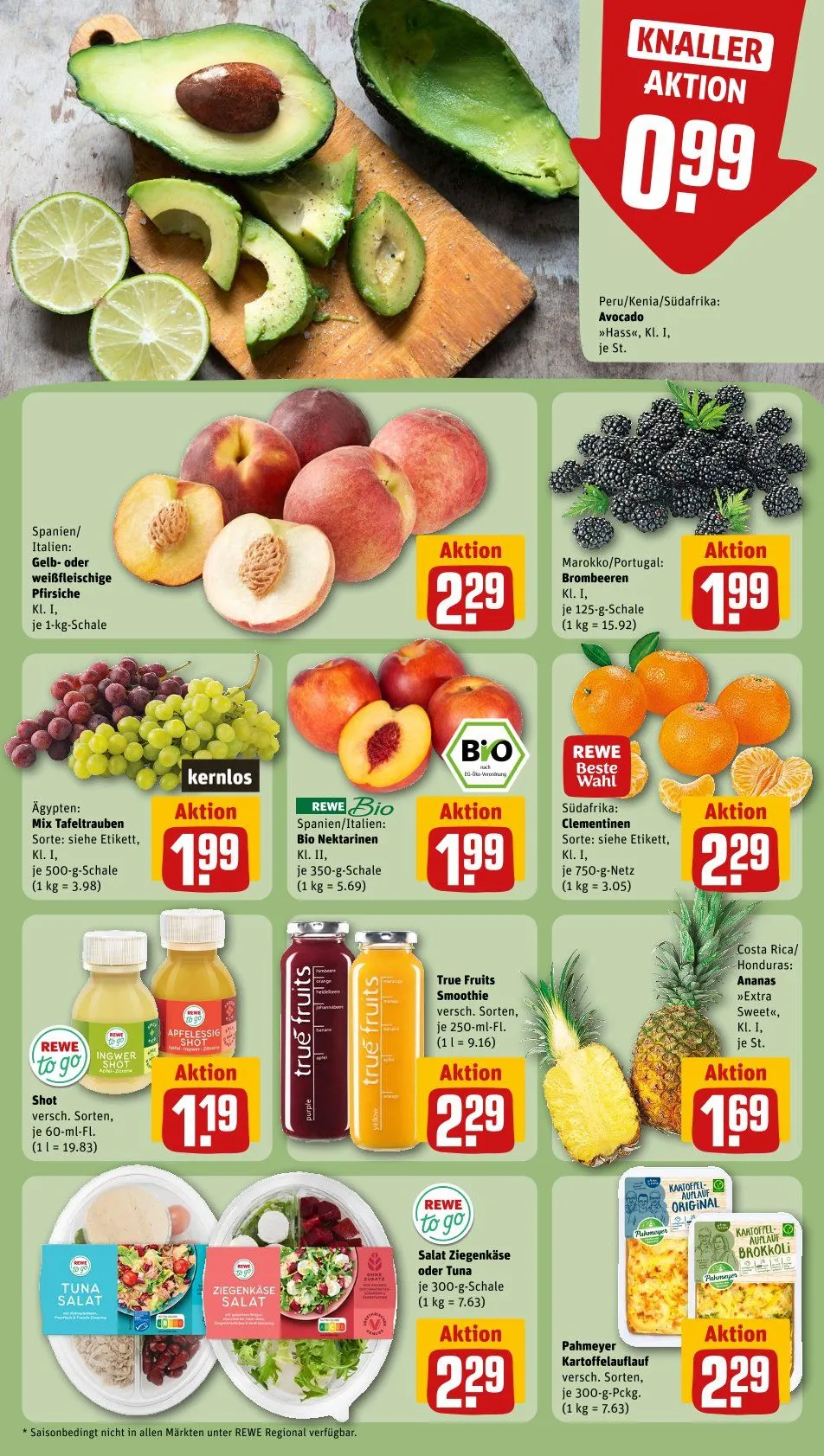 REWE Propsekt von 17. Juni bis 22. Juni 2025 - Prospekt seite 15