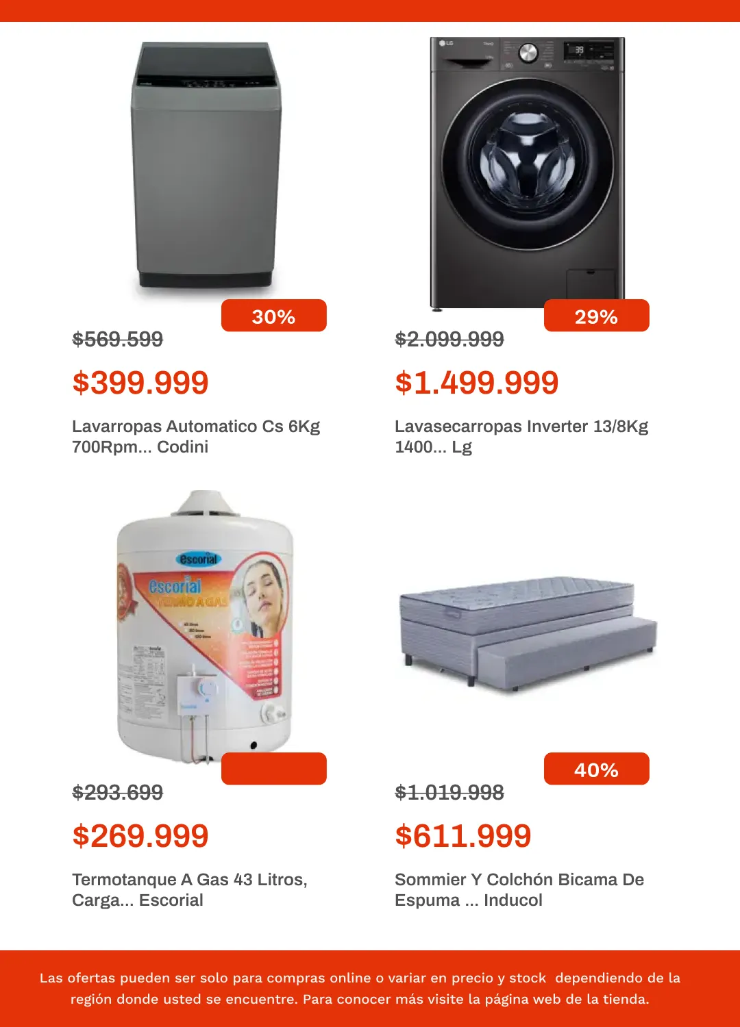 Ofertas de Ofertas Megatone  27 de marzo al 15 de abril 2026 - Página 6 del catálogo