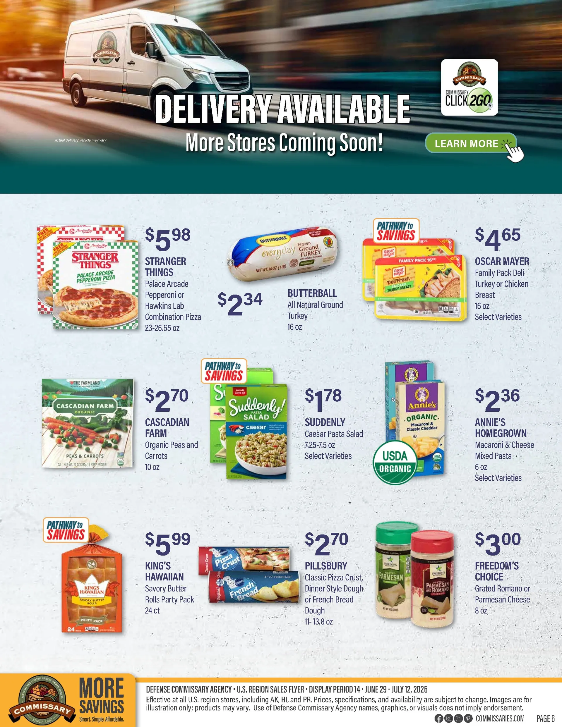 Weekly ad Commissary Sales from June 29 to July 12 2026 - Page 6