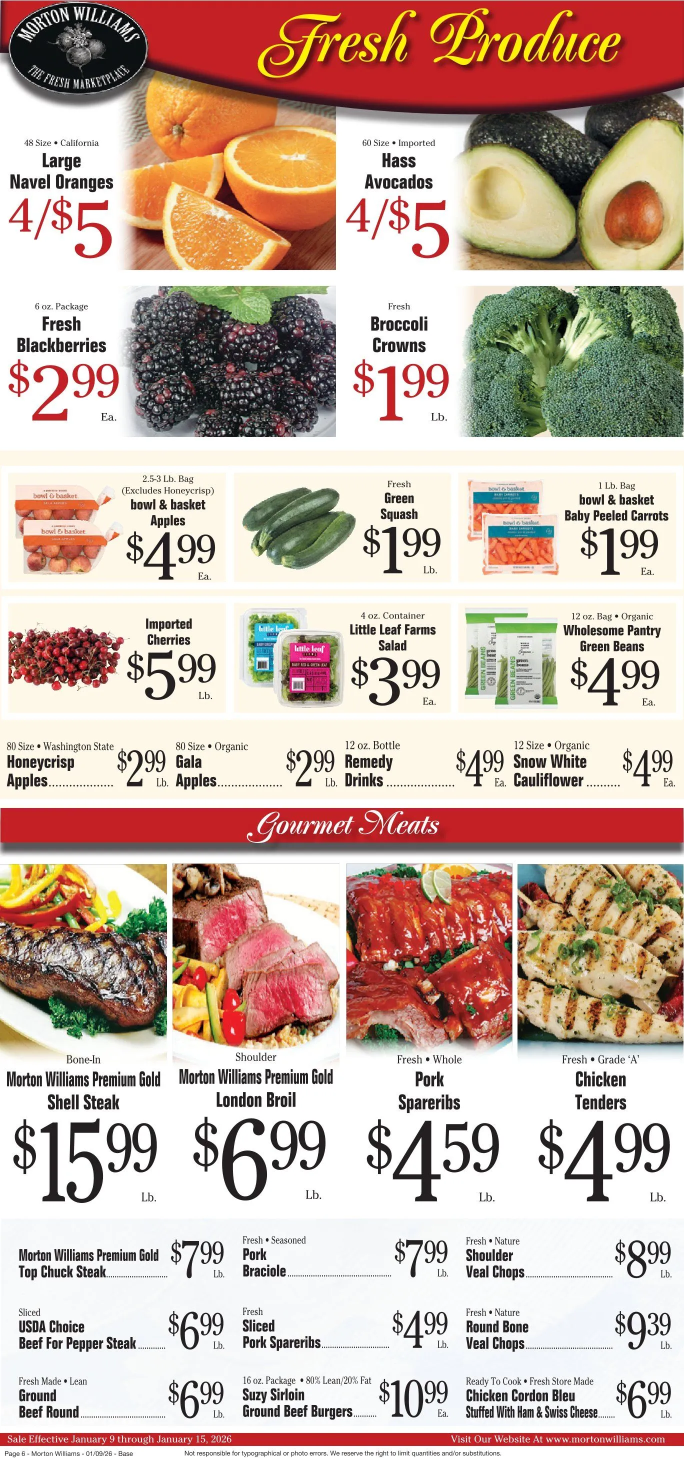 Weekly ad Morton Williams Sales from January 9 to January 15 2026 - Page 6