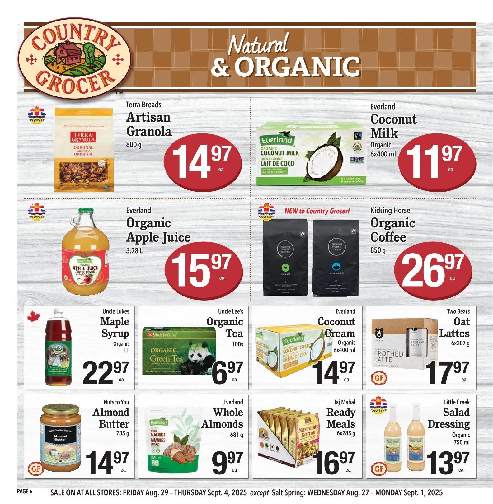 Country Grocer Sales from September 4 to September 10 2025 - flyer page 6