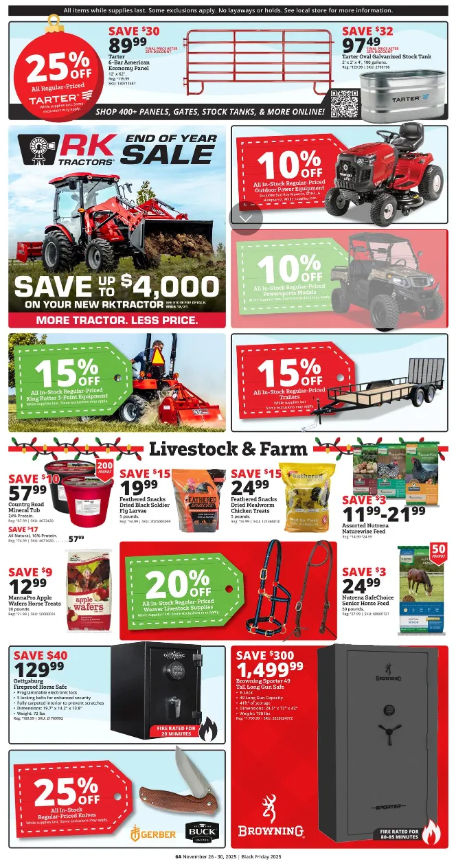 Weekly ad Rural King Sales from November 26 to November 30 2025 - Page 6