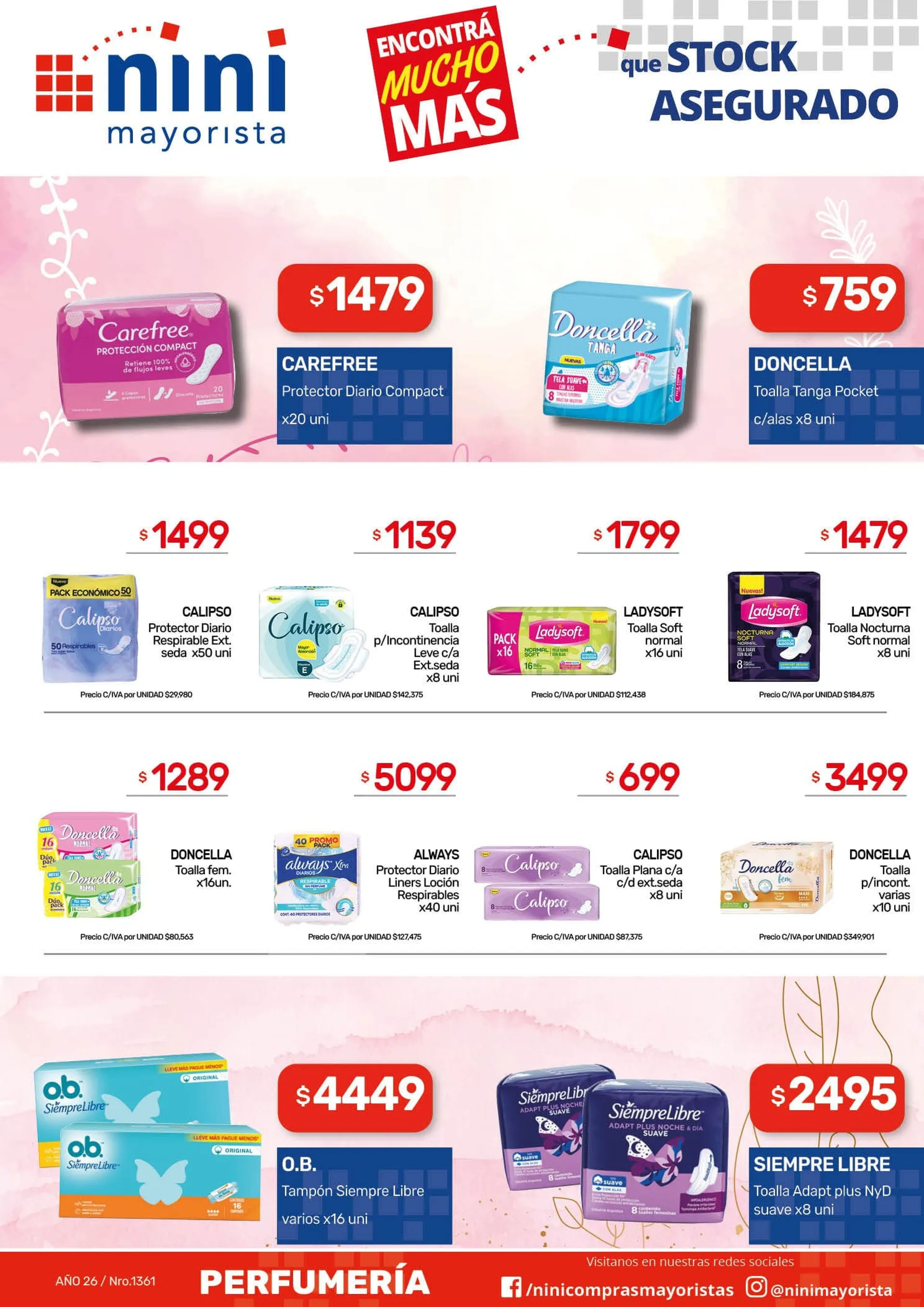 Ofertas de Nini Mayorista Ofertas 25 de mayo al 31 de mayo 2026 - Página 6 del catálogo