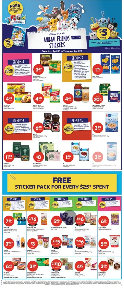 Shoppers Drug Mart Sales from April 18 to April 23 2026 - flyer page 1