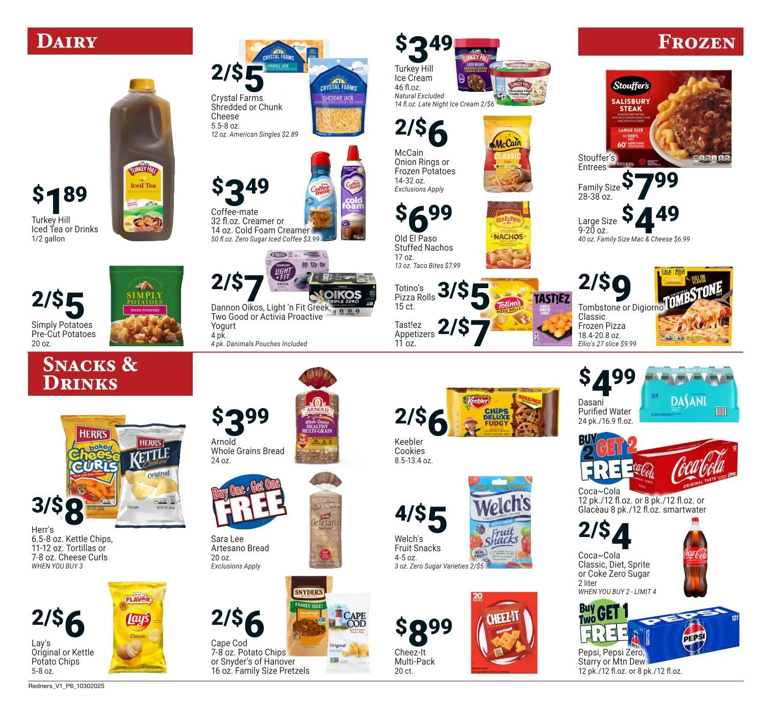 Weekly ad Redner's Market  Sales from October 30 to November 5 2025 - Page 6