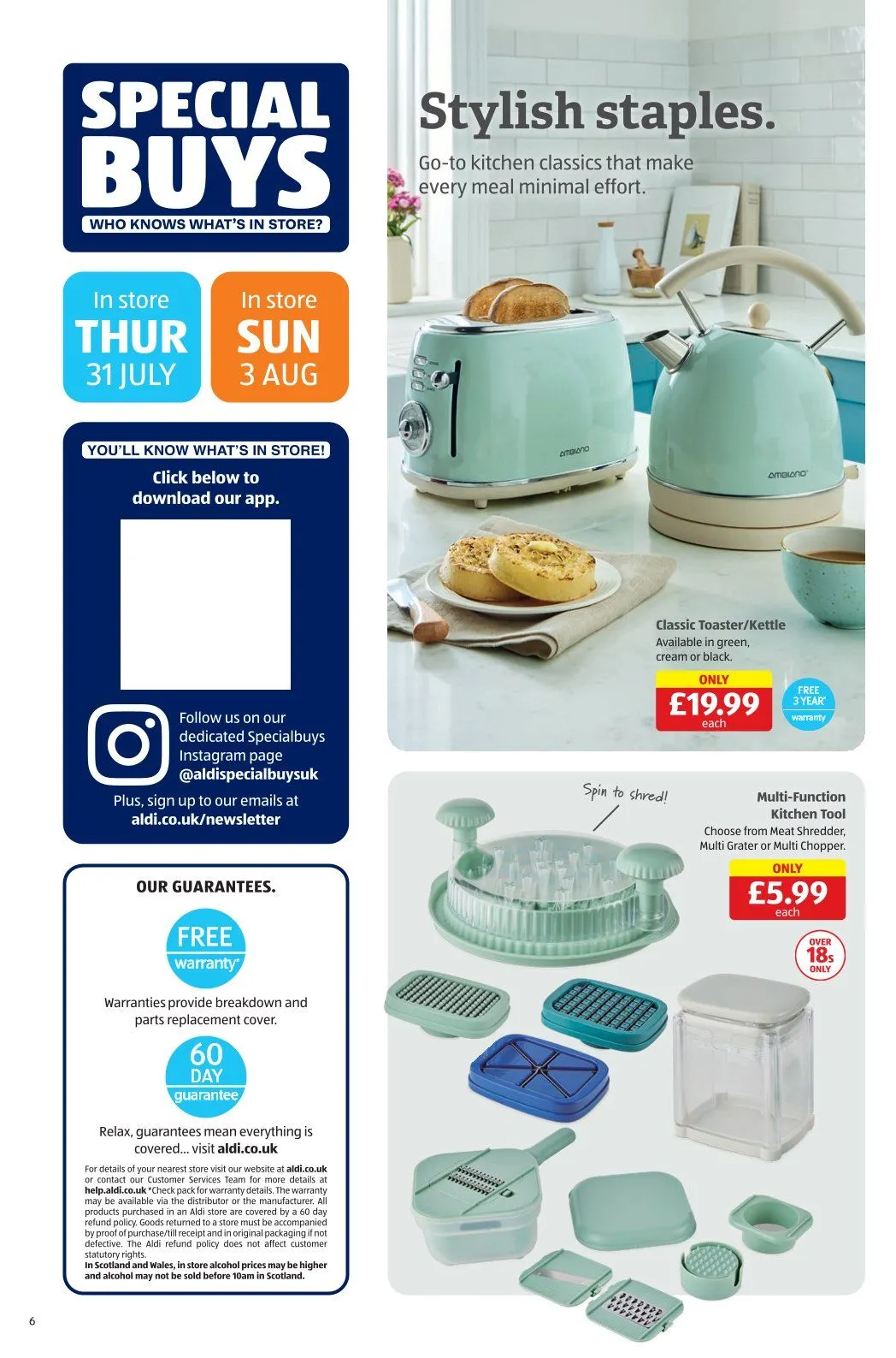  Aldi catalogues from 31 July to 3 August 2025 - Catalogue Page 6