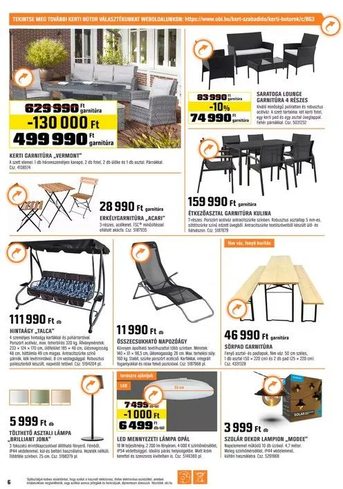 Katalógus OBI Ajánlatok április 1.-tól április 30.-ig 2025. - Oldal 6