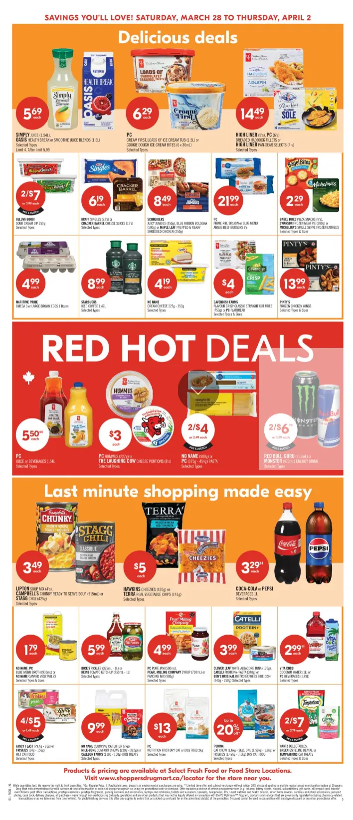 Shoppers Drug Mart Sales from March 28 to April 2 2026 - flyer page 6