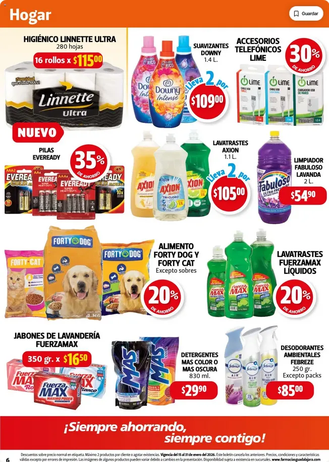 Catálogo de Farmacia Guadalajara  catálogo 15 de enero al 31 de enero 2026 - Pagina 6