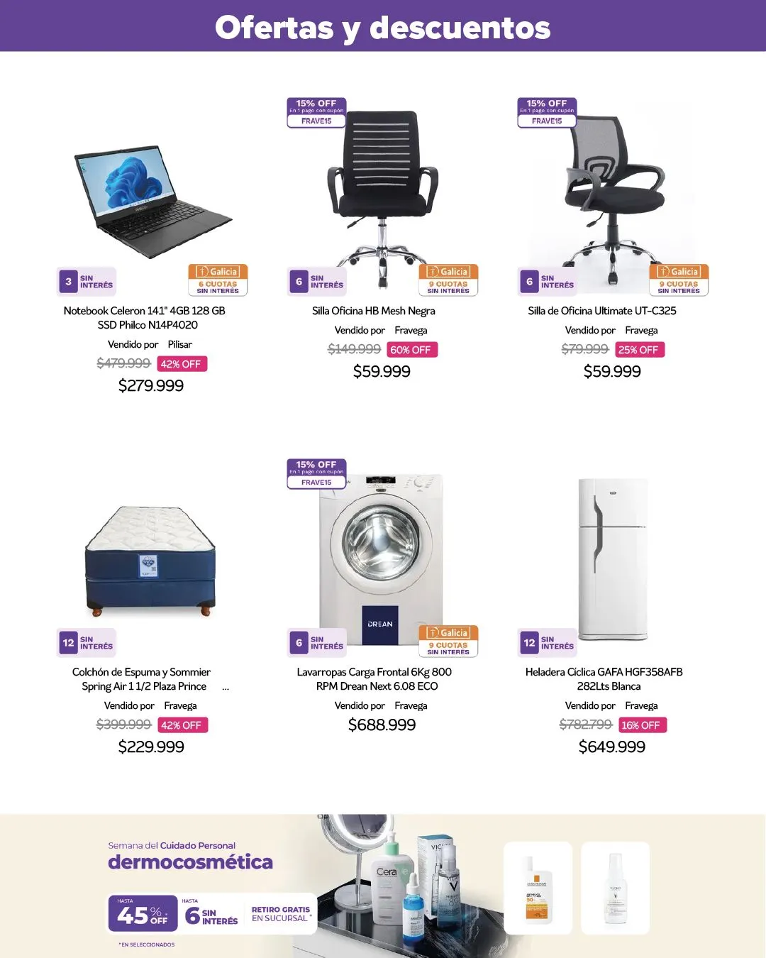 Ofertas de Fravega Ofertas semanales 27 de marzo al 17 de abril 2025 - Página 4 del catálogo