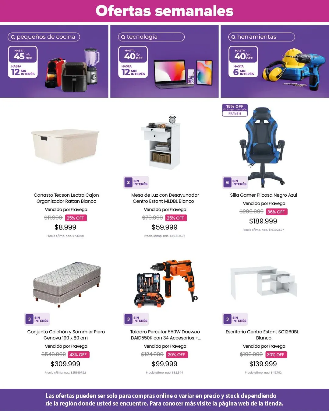 Ofertas de Frávega Ofertas semanales 30 de abril al 14 de mayo 2025 - Página 5 del catálogo