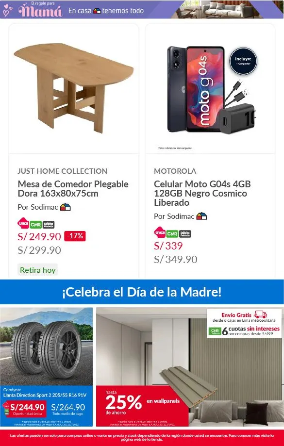 Catalogo de Sodimac Día de la Madre 30 de abril al 14 de mayo 2025 - Pag 8
