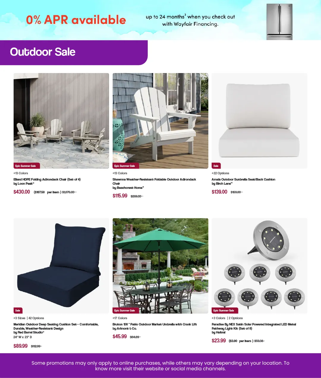 Weekly ad Wayfair Big Discounts from June 13 to July 1 2025 - Page 5