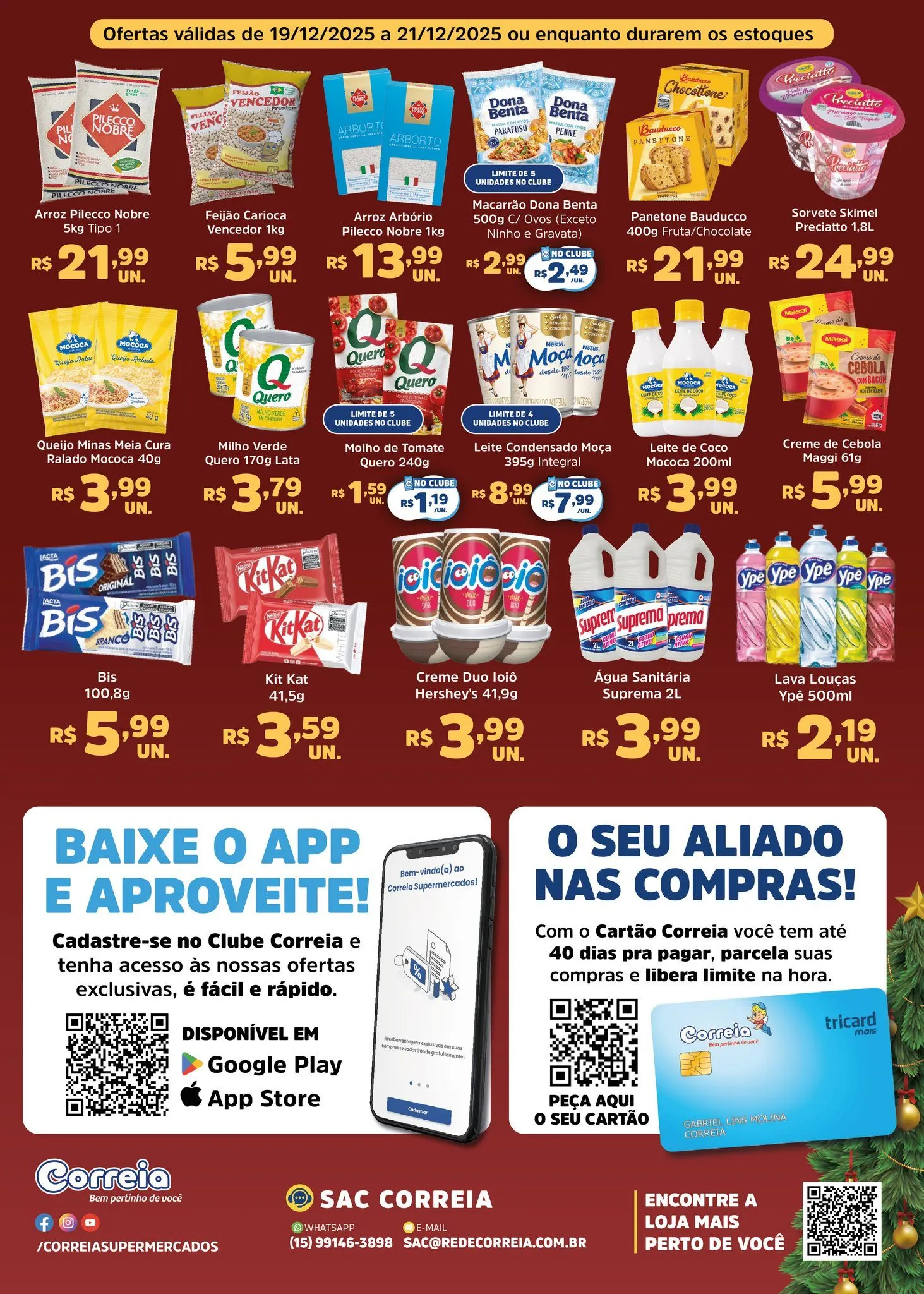 Encarte de Correia Ofertas 19 de dezembro até 21 de dezembro 2025 - Pagina 2