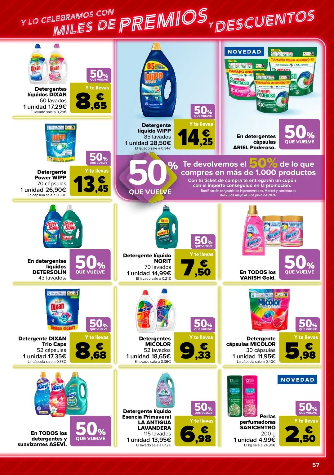 Catálogo de Carrefour Ofertas 18 de mayo al 24 de mayo 2026 - Página 61