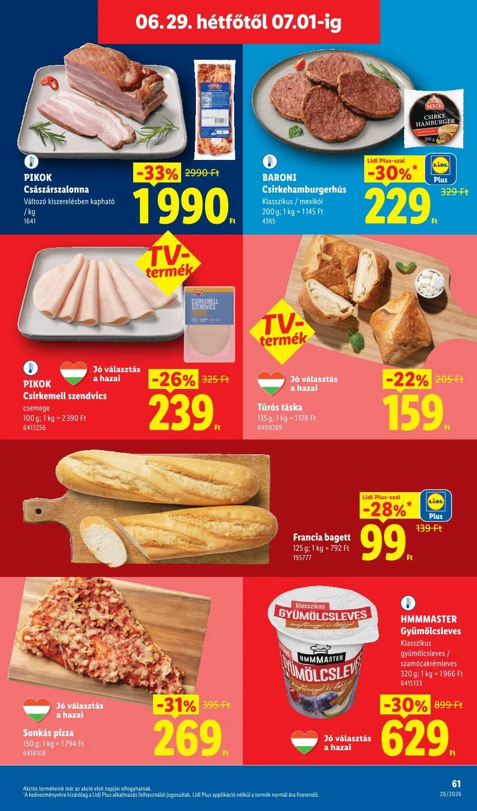 Katalógus Lidl legfrissebb ajánlatai június 25.-tól július 7.-ig 2026. - Oldal 61