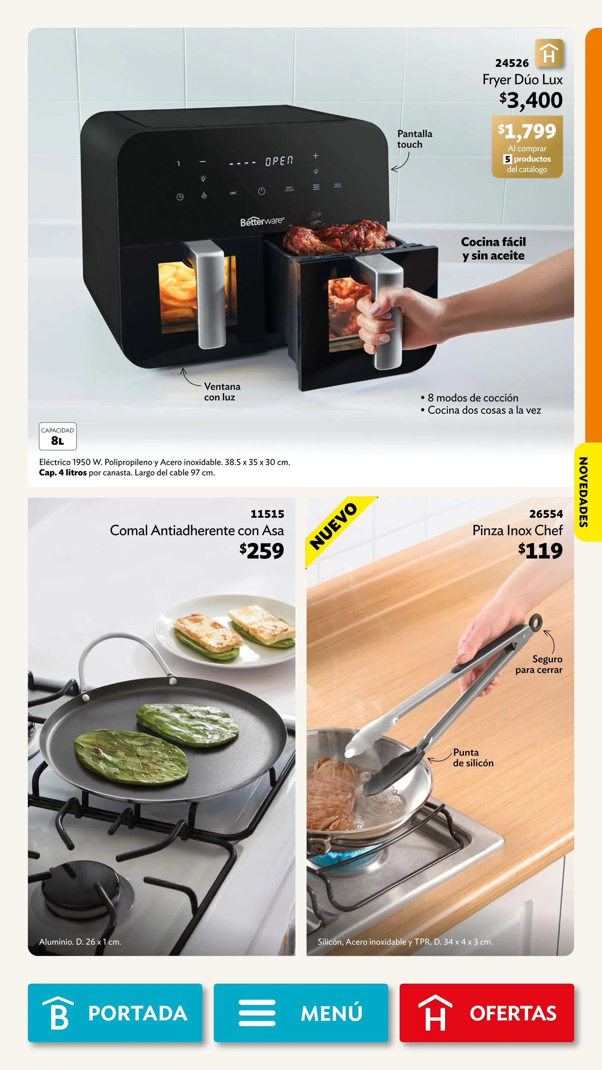 Catálogo de Ofertas de BetterWare 1 de junio al 31 de mayo 2026 - Pagina 61