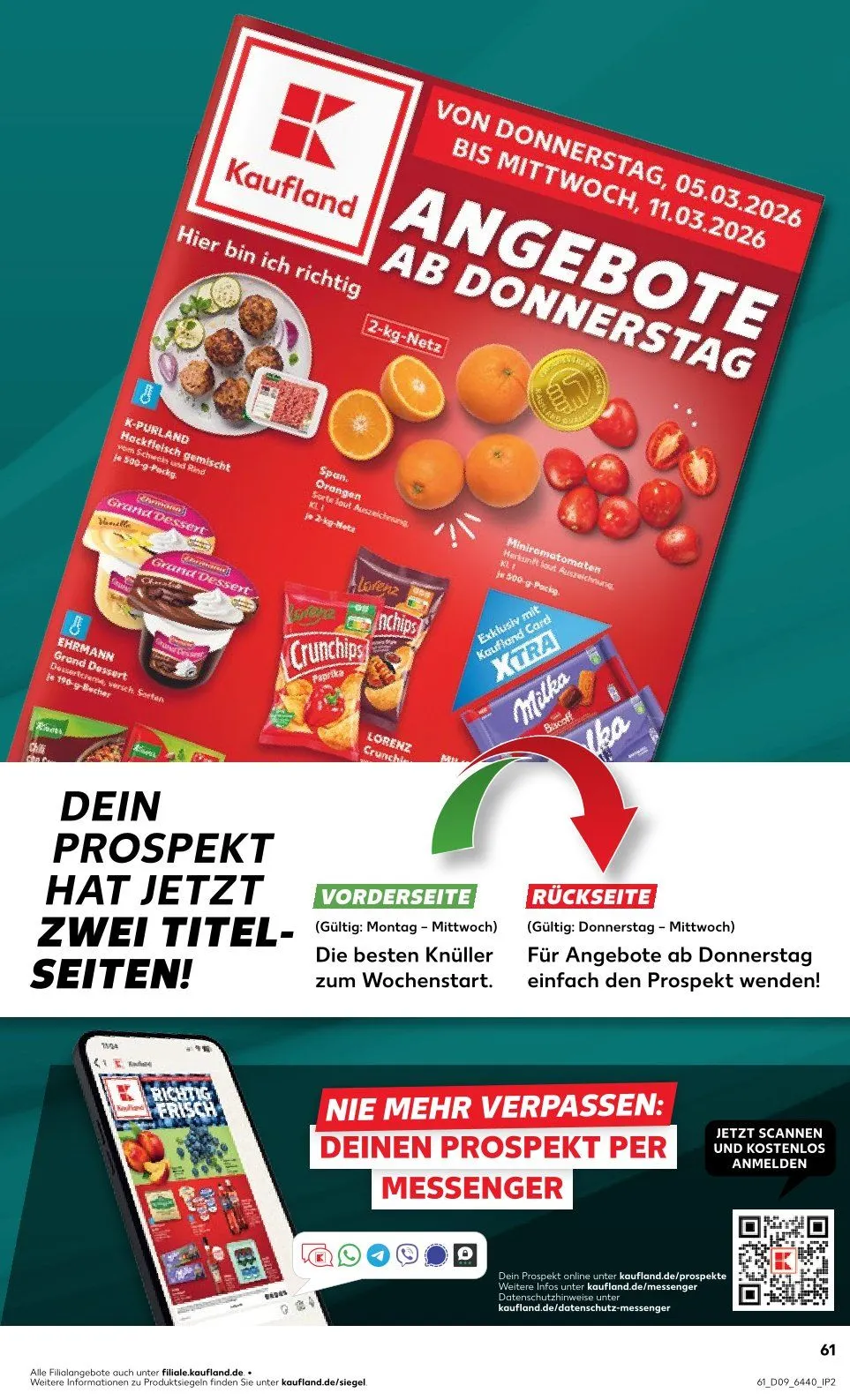 Kaufland Angebote von 27. Februar bis 4. März 2026 - Prospekt seite 61