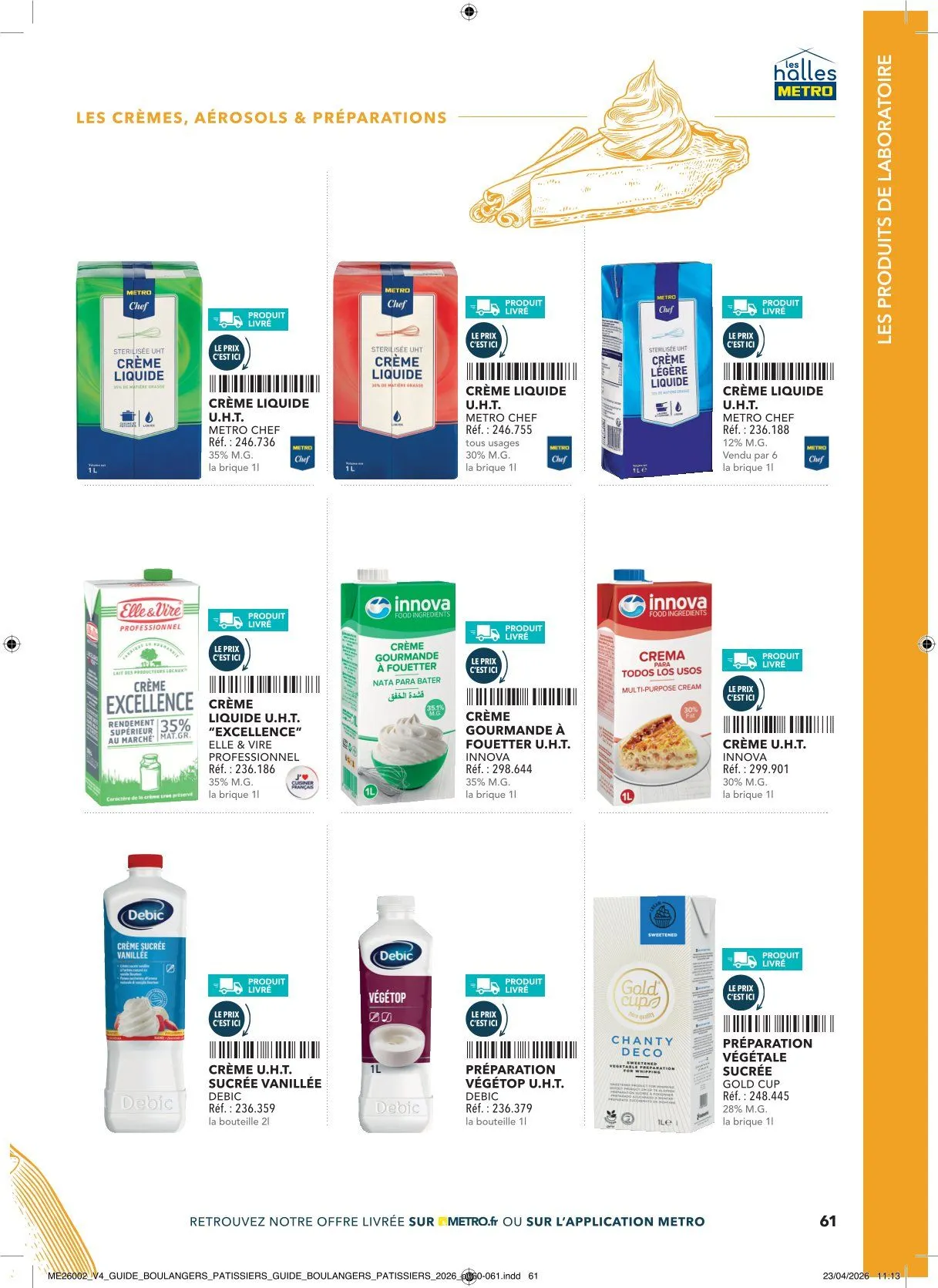 CATALOGUE du 29 avril au 31 mai 2026 - Catalogue page 61