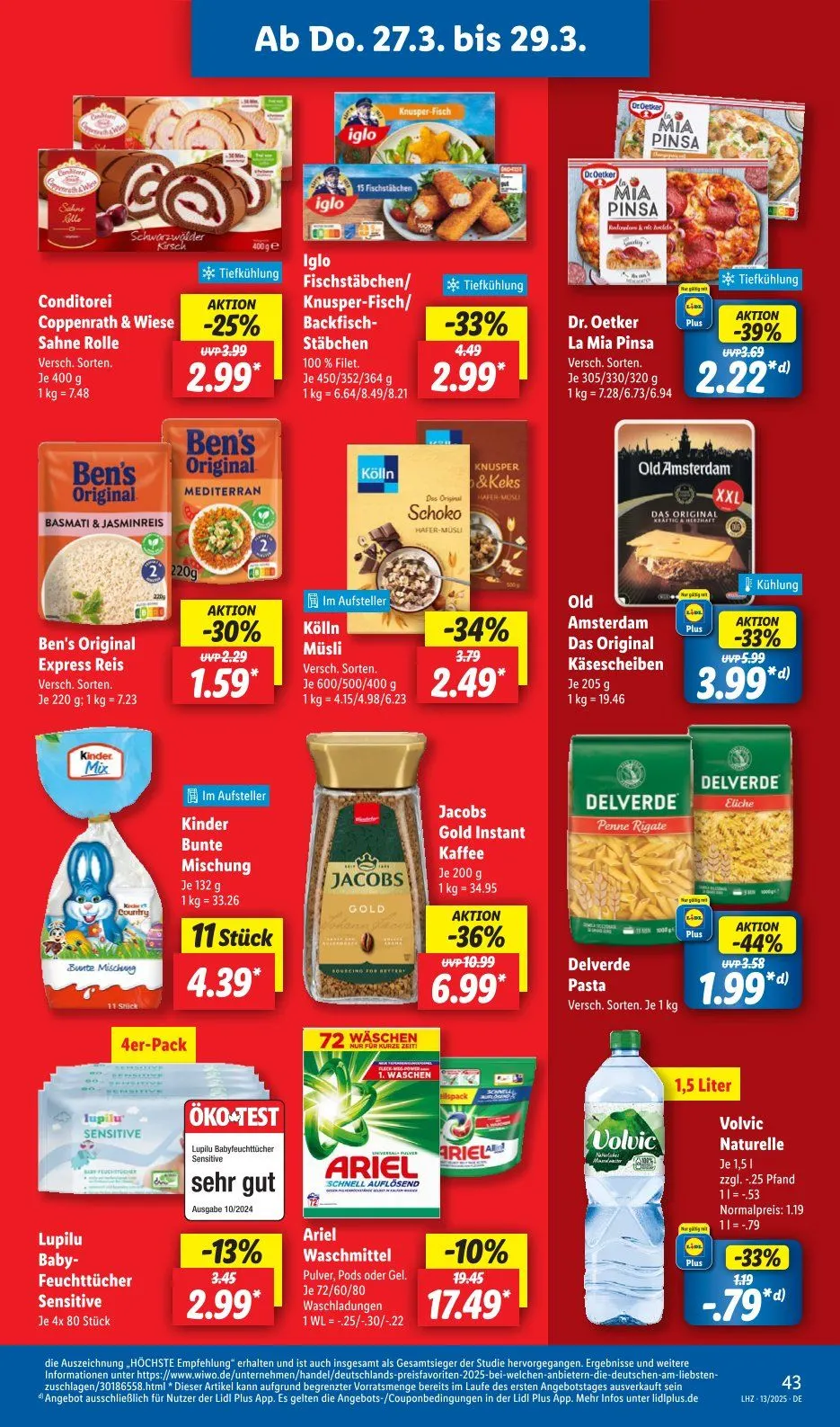 Lidl Prospekt von 24. März bis 29. März 2025 - Prospekt seite 61