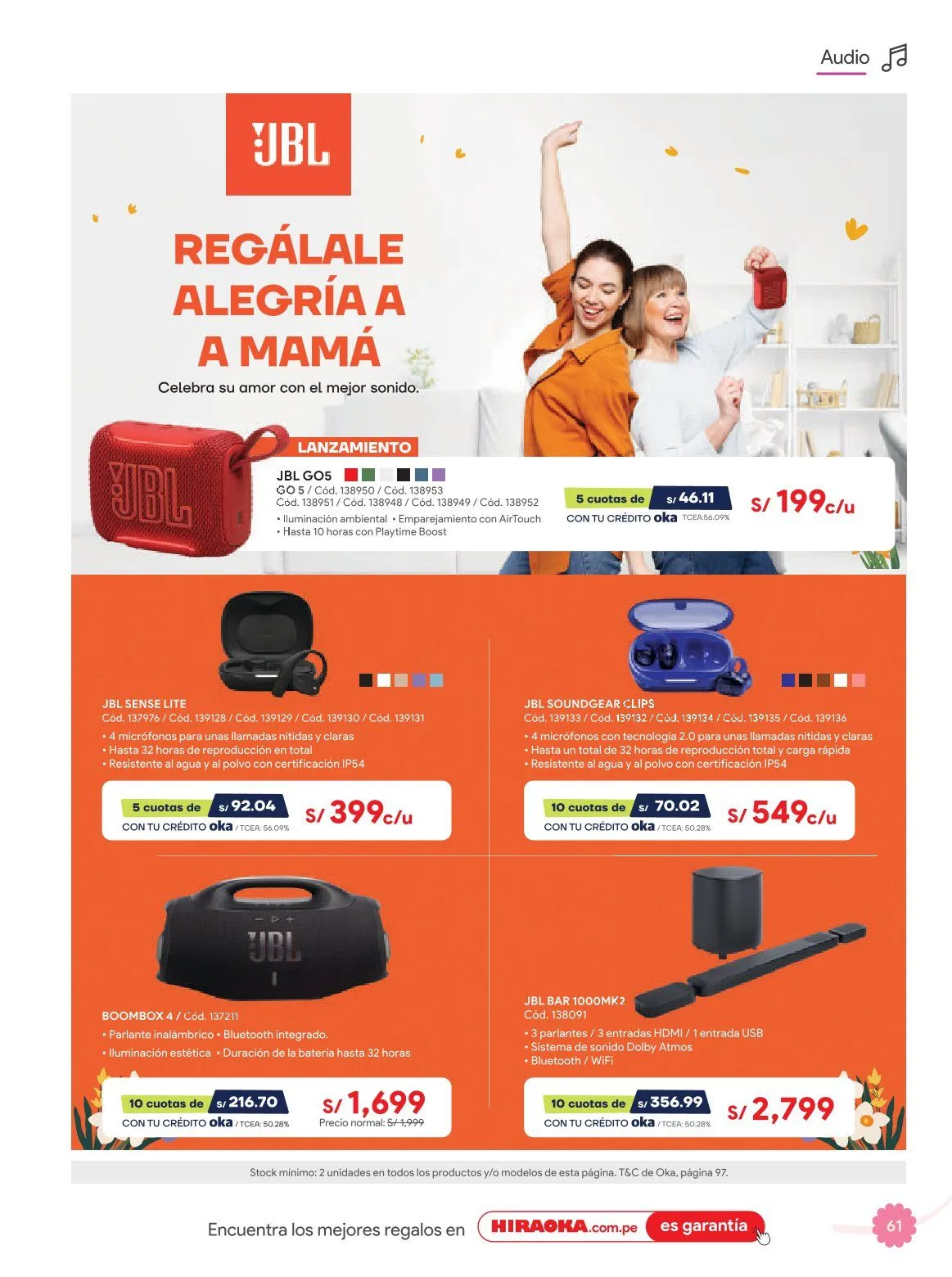 Catalogo de Hiraoka Ofertas 25 de abril al 17 de mayo 2026 - Pag 61