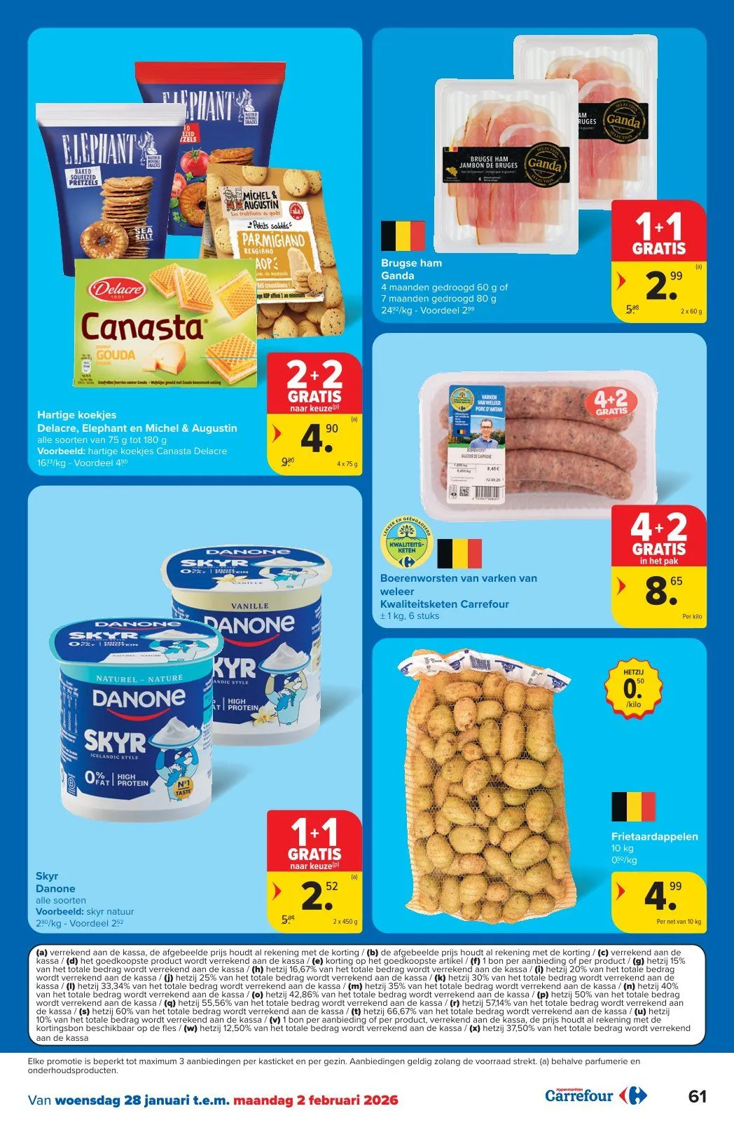 Carrefour folder van 28 januari tot 9 februari 2026 - folder pagina 61