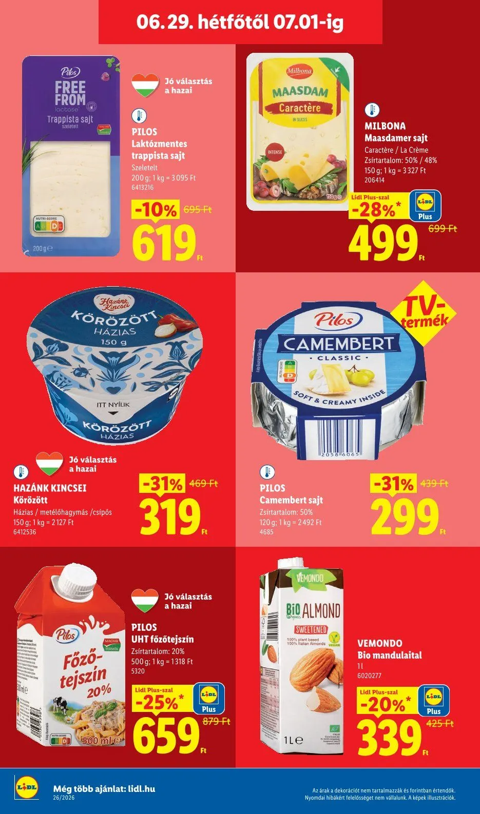 Katalógus Lidl legfrissebb ajánlatai június 25.-tól július 7.-ig 2026. - Oldal 62