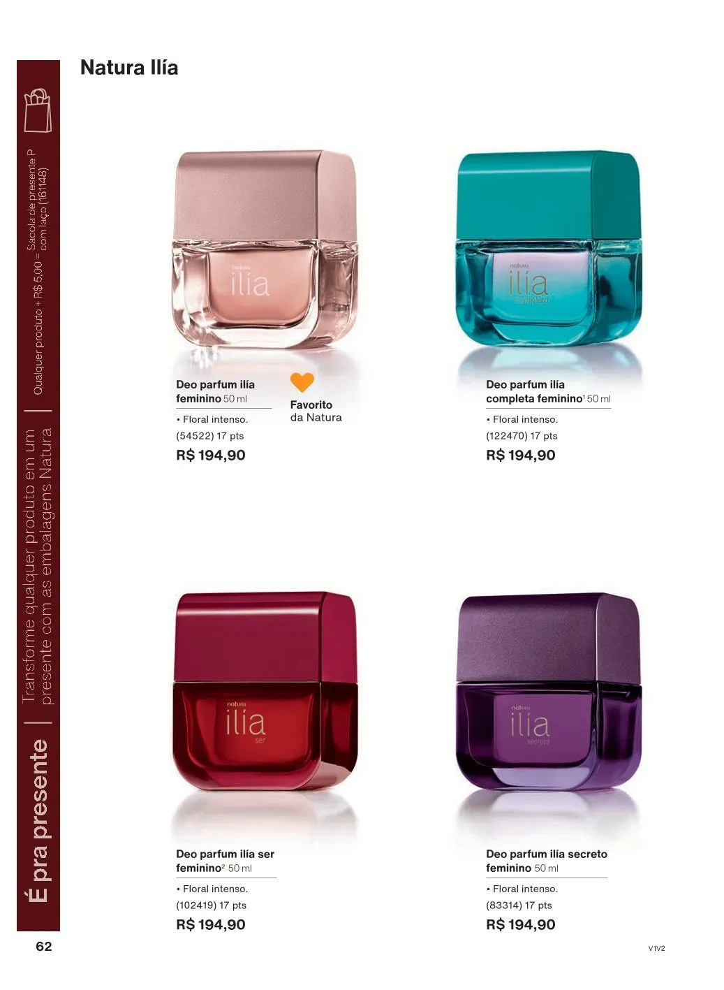 Encarte de Natura Ofertas 1 de outubro até 31 de outubro 2025 - Pagina 62