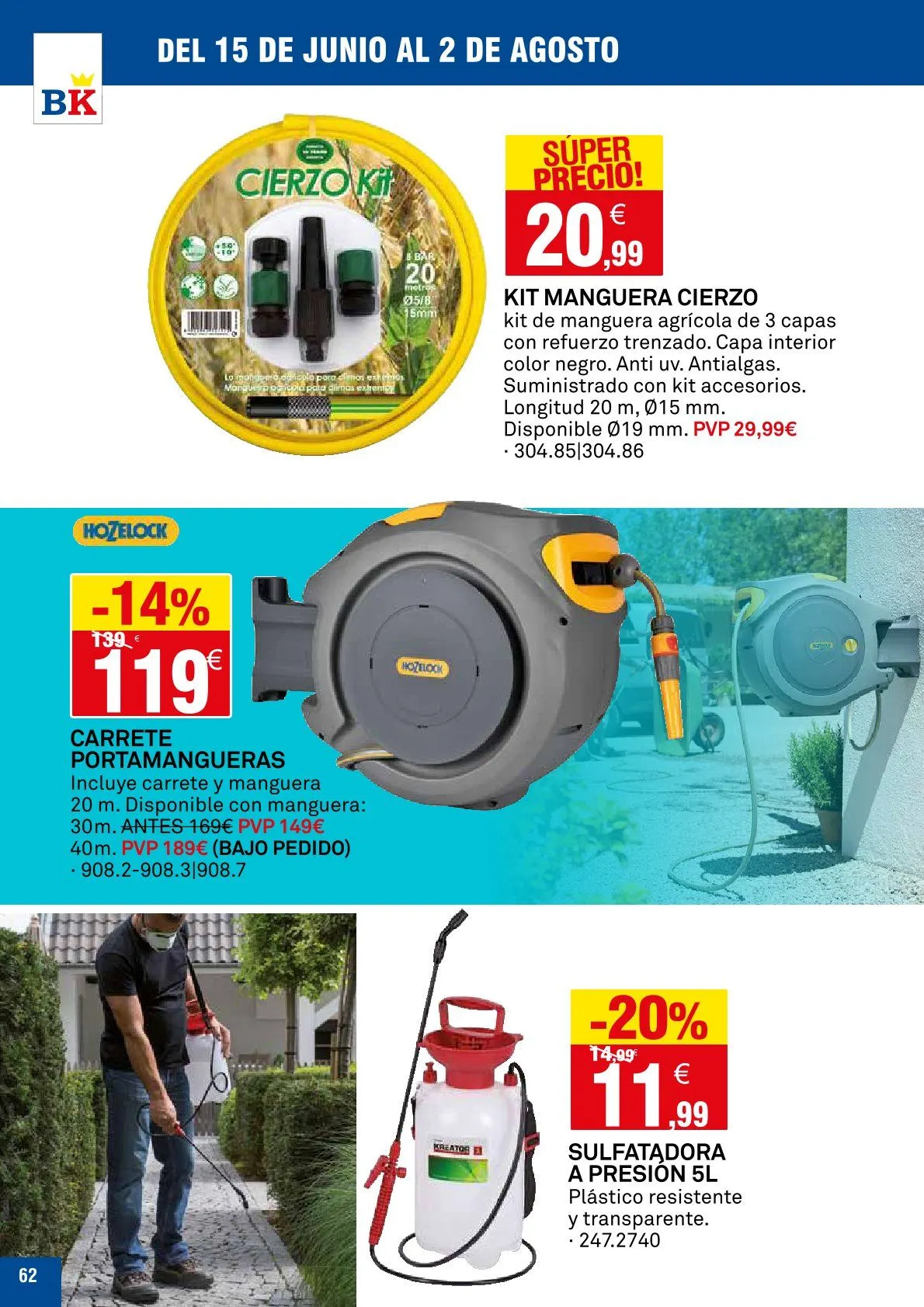 Catálogo de Bricoking Ofertas 15 de junio al 2 de agosto 2026 - Página 62