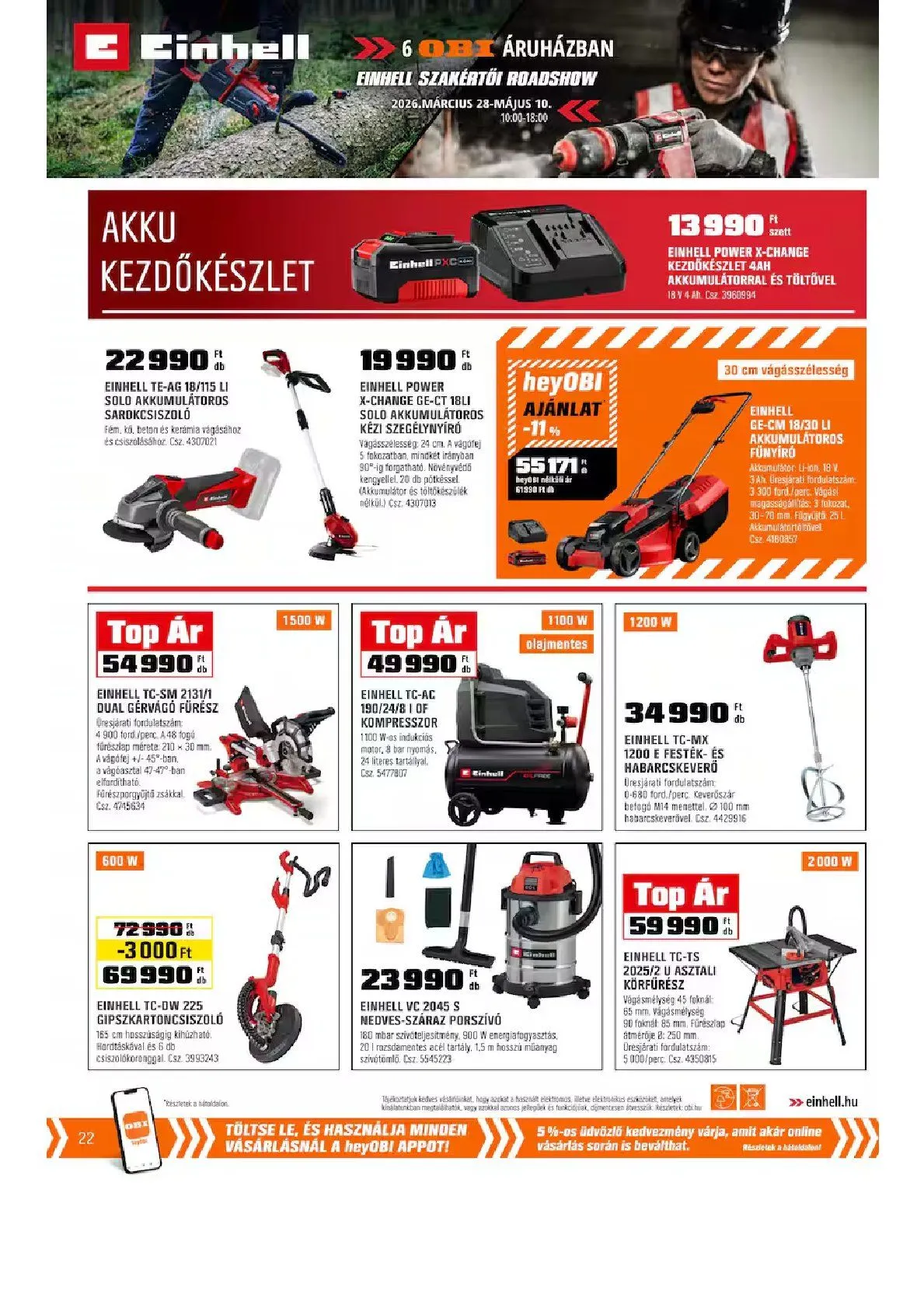 Katalógus OBI március 31.-tól április 26.-ig 2026. - Oldal 62