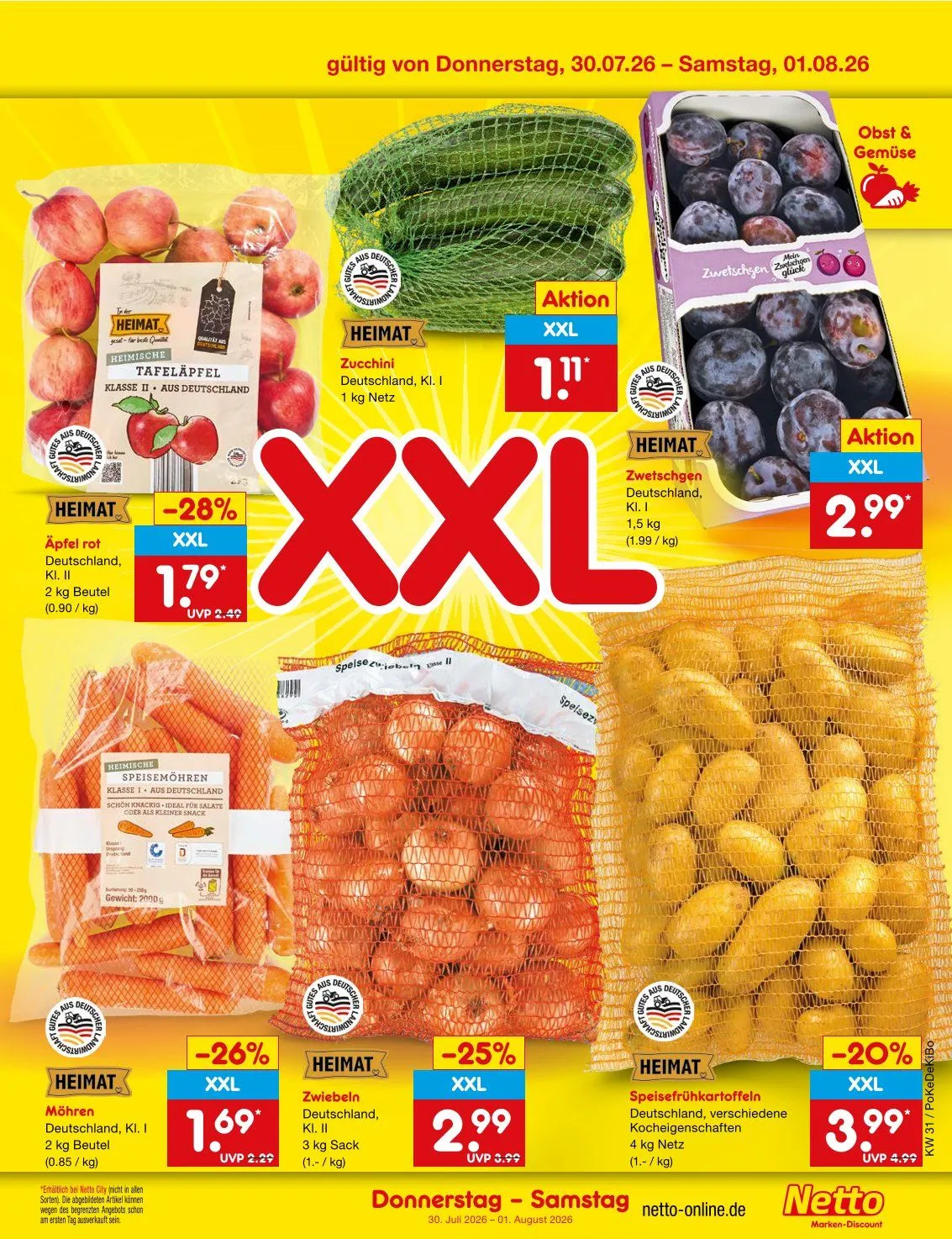 Netto Marken-Discount folders van 27 juli tot 1 augustus 2026 - Folder pagina 62