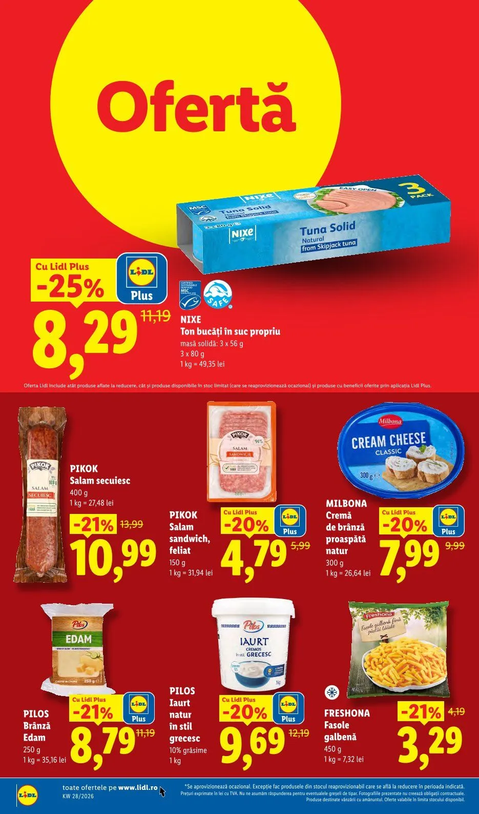Catalog Oferte de neratat Lidl de la 6 iulie până la 12 iulie 2026 - Revista Pagina 62