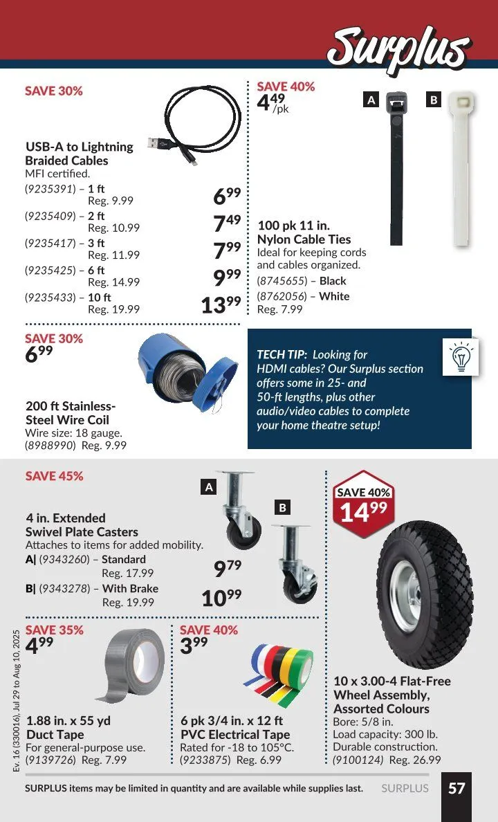 Flyer from July 29 to August 10 2025 - flyer page 62