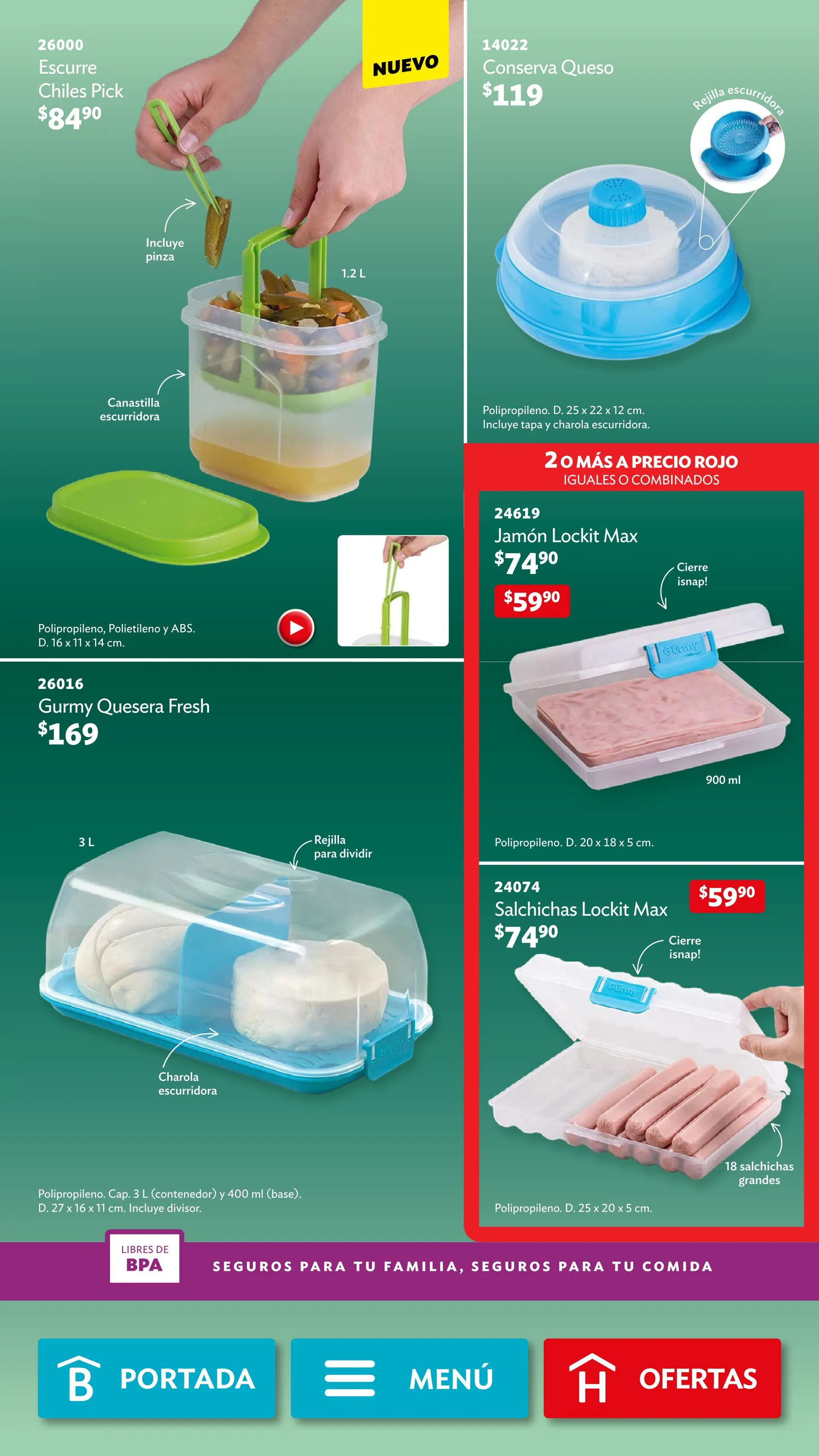 Catálogo de BetterWare Ofertas 1 de abril al 30 de abril 2026 - Pagina 62