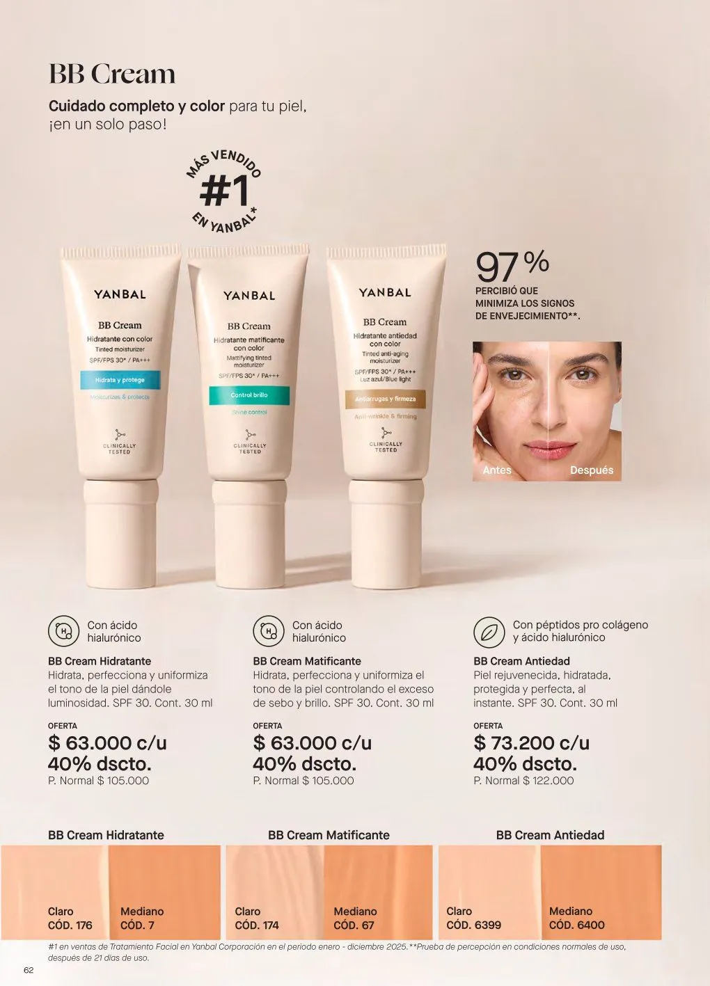 Catalogo de Yanbal Ofertas 23 de mayo al 19 de junio 2026 - Pag 62