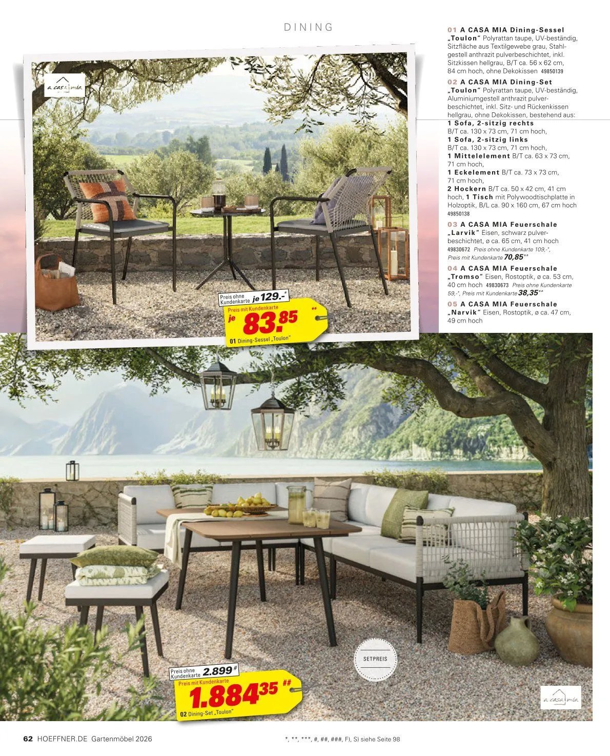 Höffner Angebote von 20. April bis 25. April 2026 - Prospekt seite 62