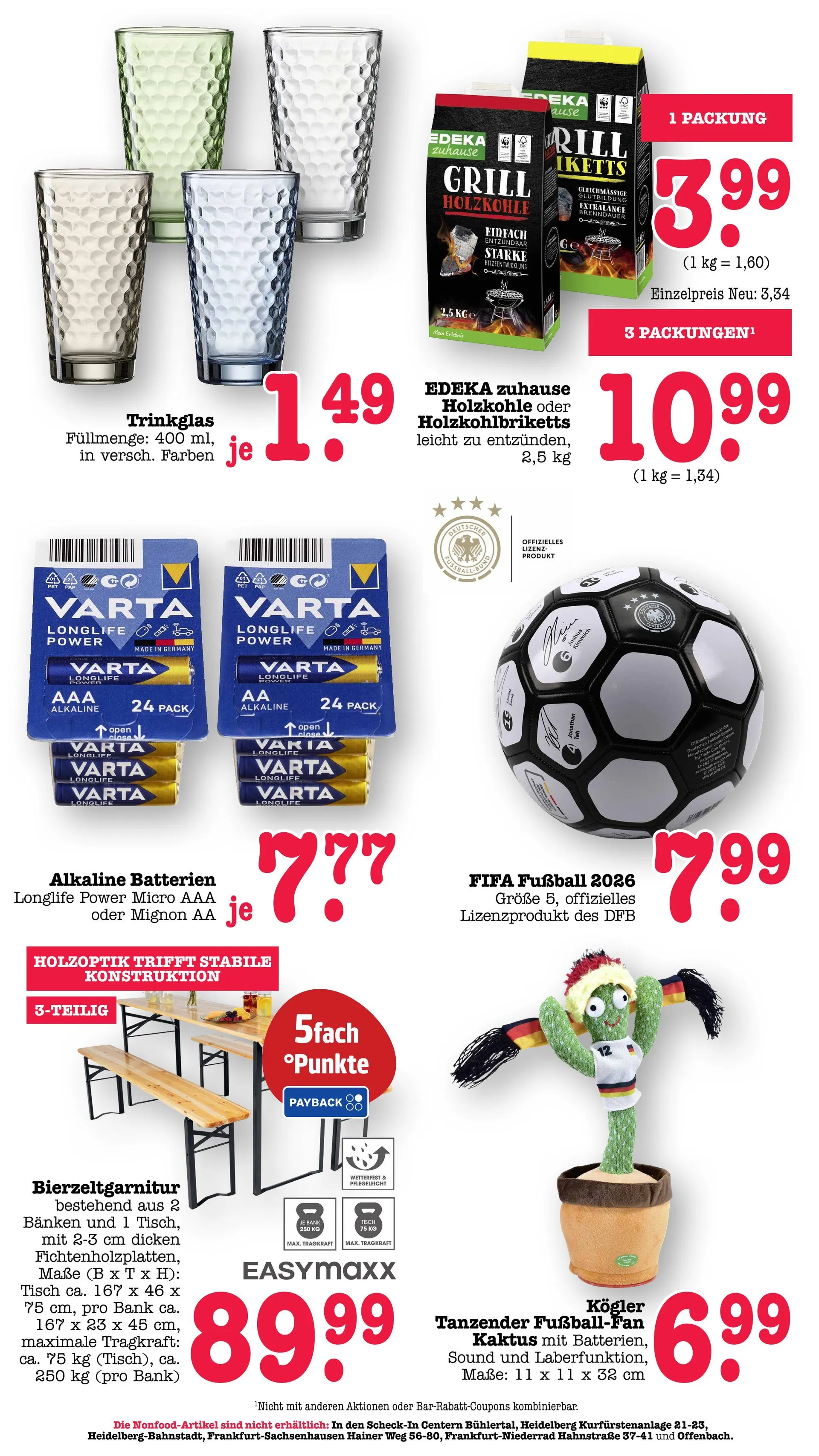 Edeka Angebote von 1. Juni bis 6. Juni 2026 - Prospekt seite 62